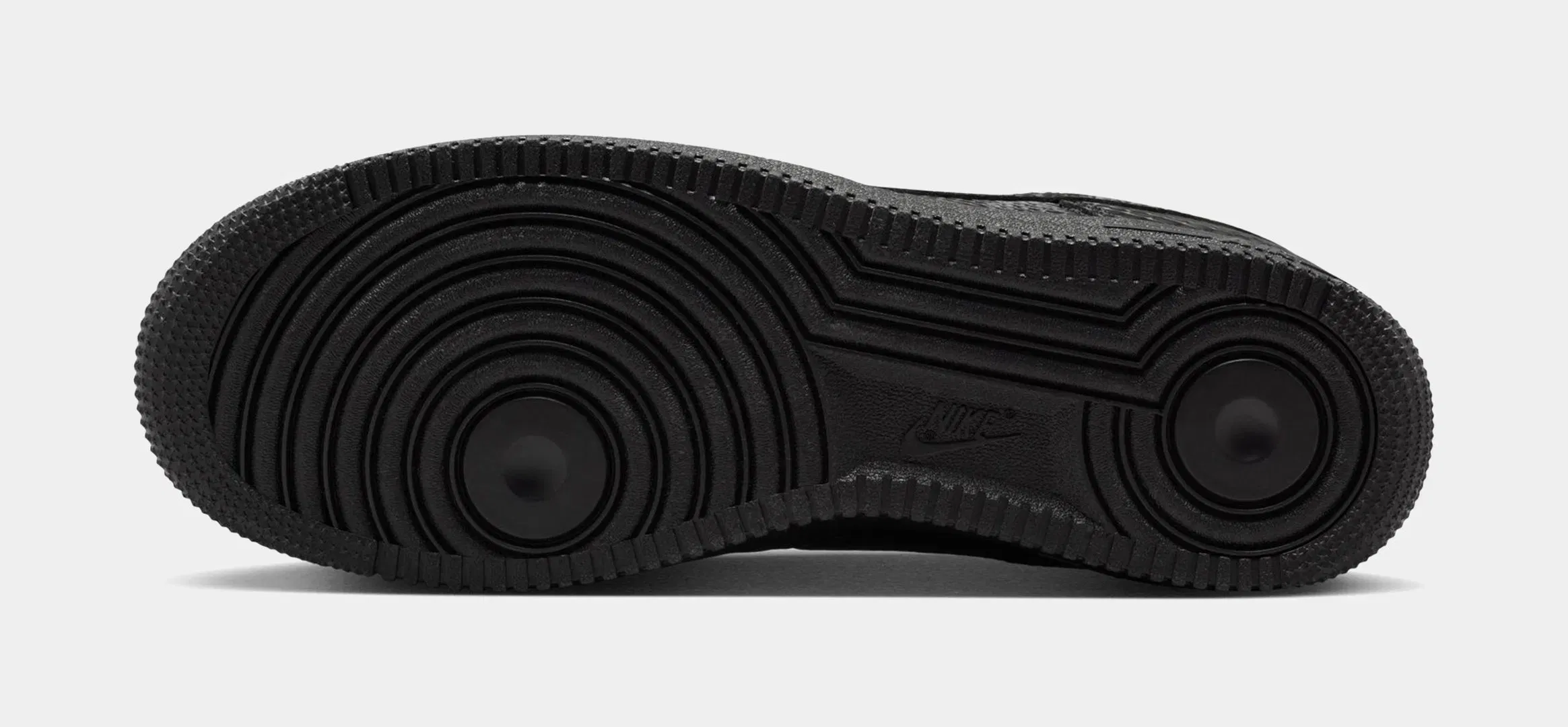 Nike Kobe Air Force 1 Low Triple Black Mens Lifestyle Shoes (Black/Black)
