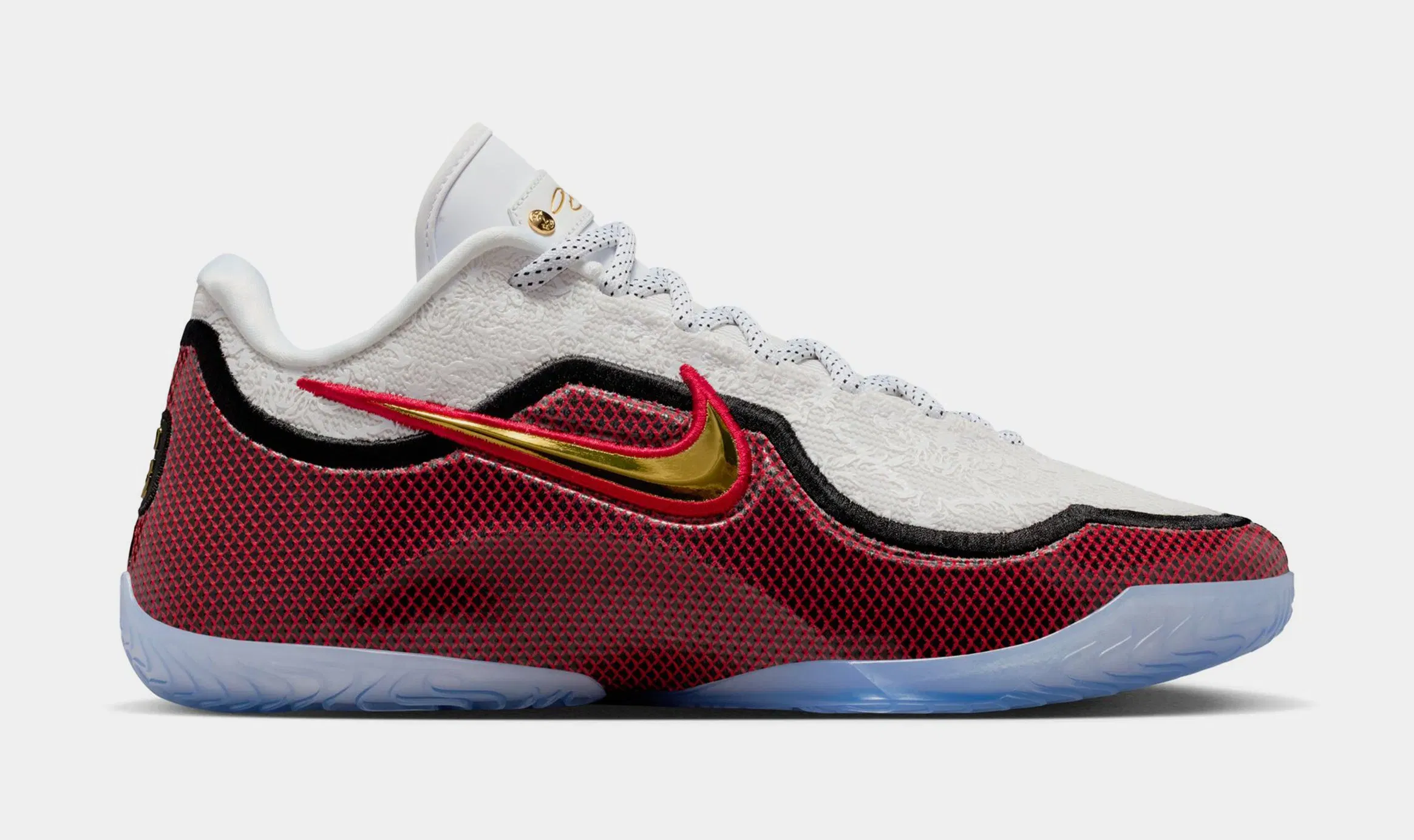 Nike LeBron XXIII Grand Opening Mens Basketball Shoes (White/Metallic Gold/University Red/Black)