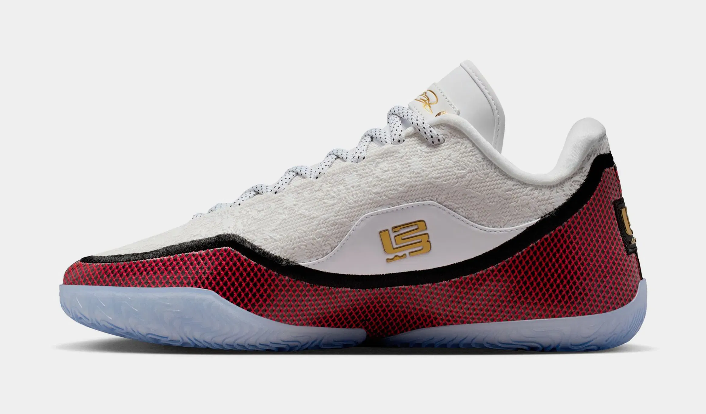 Nike LeBron XXIII Grand Opening Mens Basketball Shoes (White/Metallic Gold/University Red/Black)