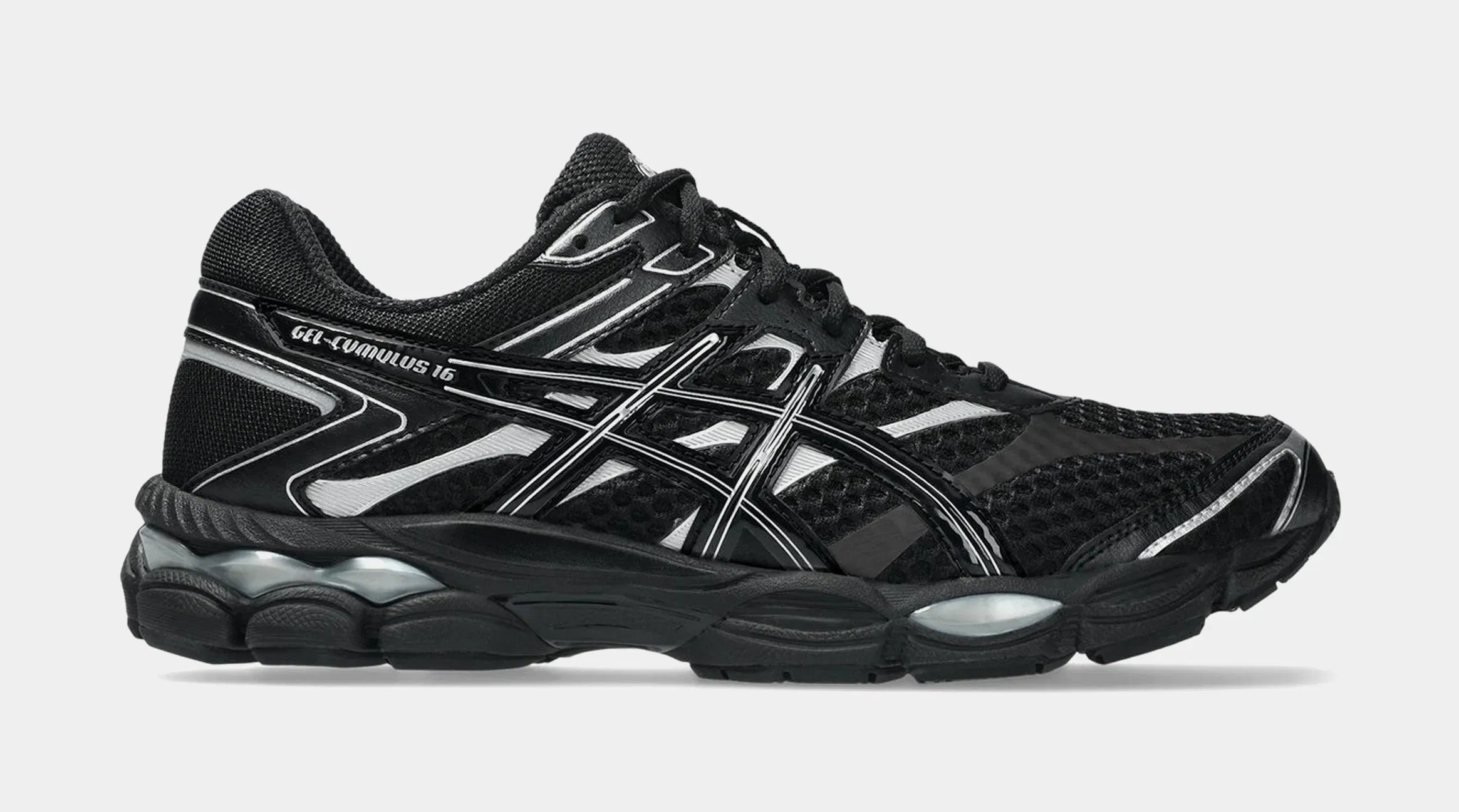 ASICS Gel Cumulus 16 Mens Running Shoes (Black/Black)