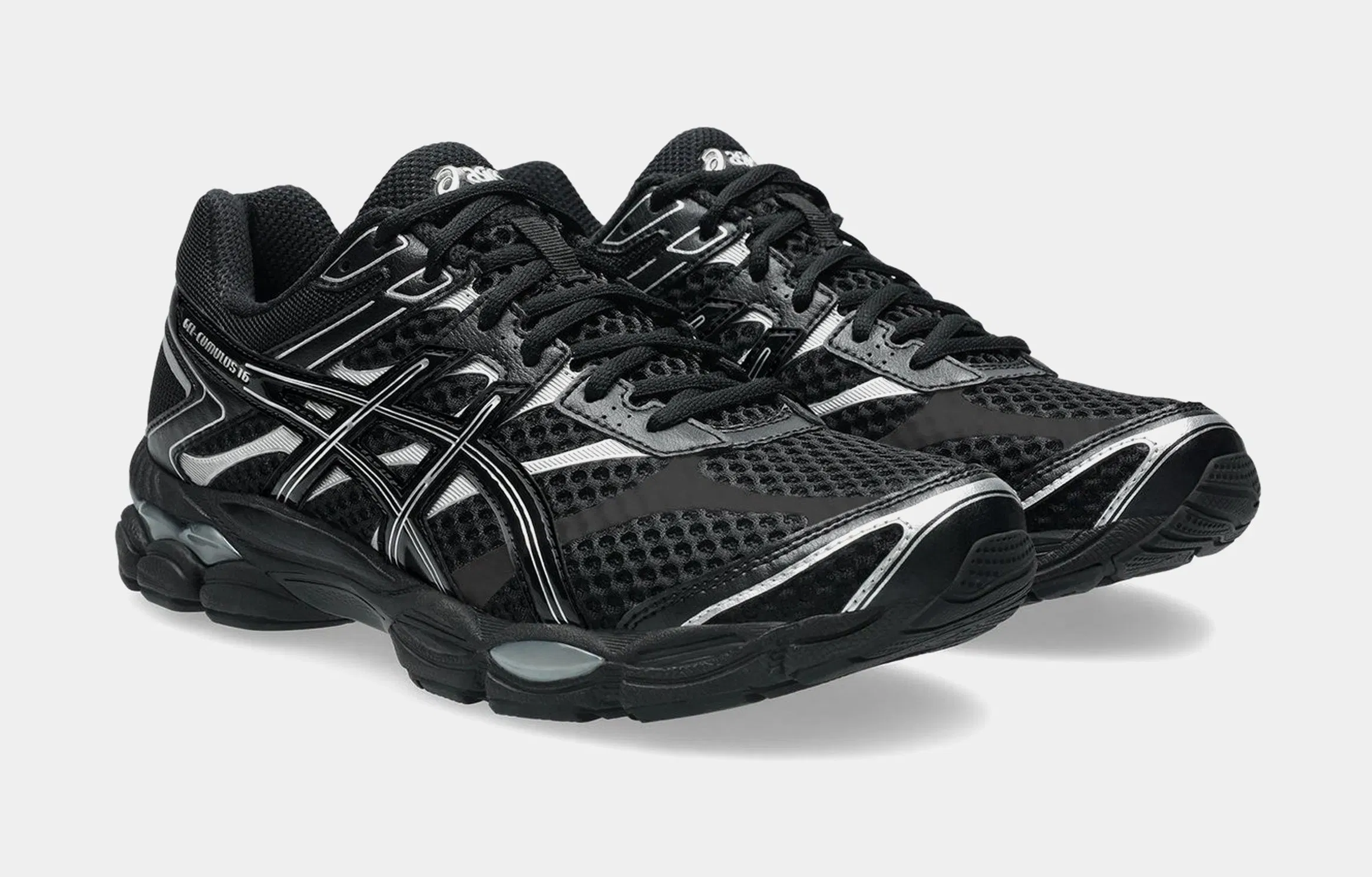 ASICS Gel Cumulus 16 Mens Running Shoes (Black/Black)