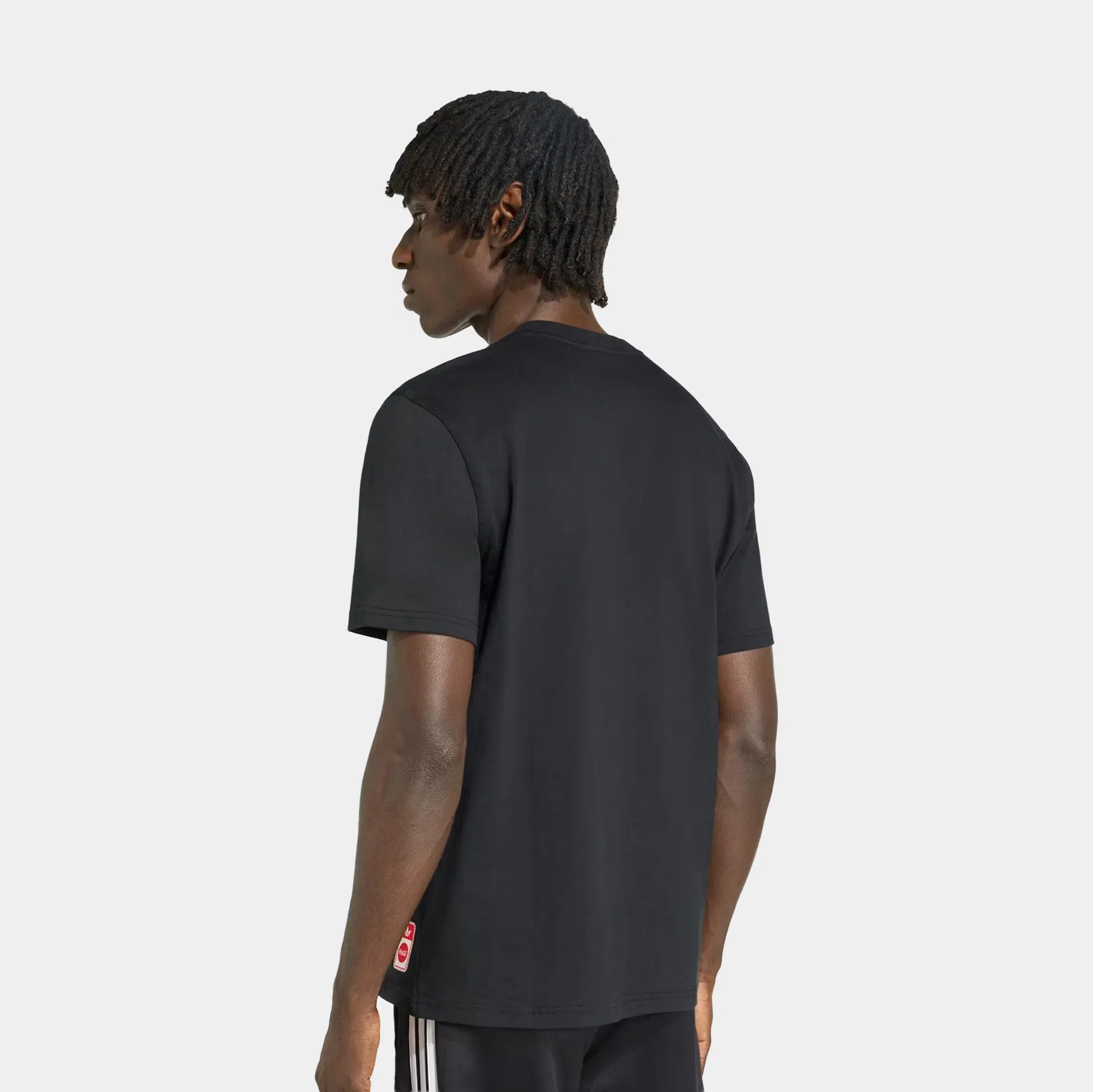 adidas Coca Cola Classic Sport Graphic Treffie Mens Short Sleeve Shirt (Black)