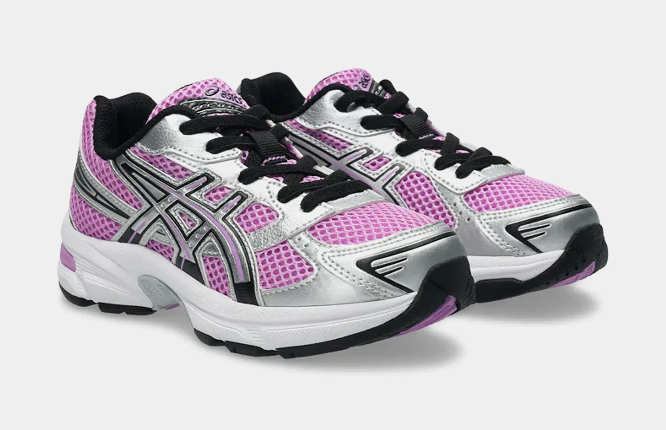 ASICS Gel 1130 Preschool Running Shoes (Lavender Glow/Pure Silver)
