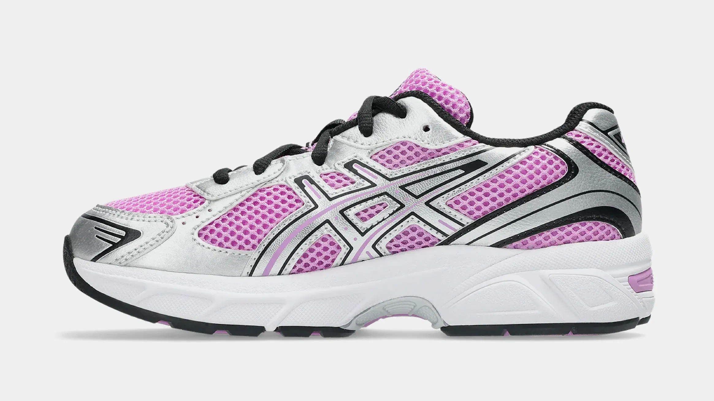 ASICS Gel 1130 Grade School Running Shoes (Lavender Glow/Pure Silver)