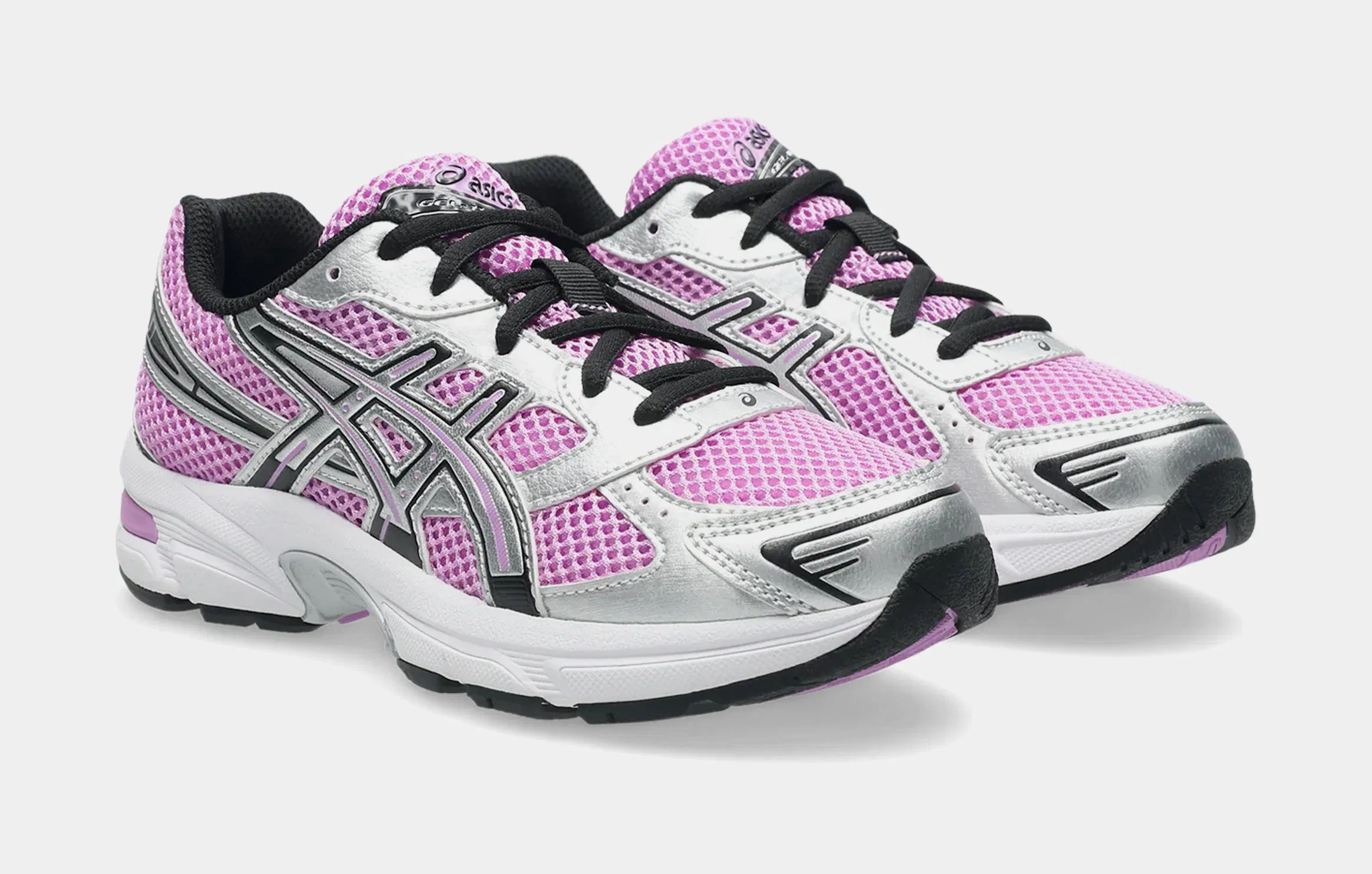 ASICS Gel 1130 Grade School Running Shoes (Lavender Glow/Pure Silver)