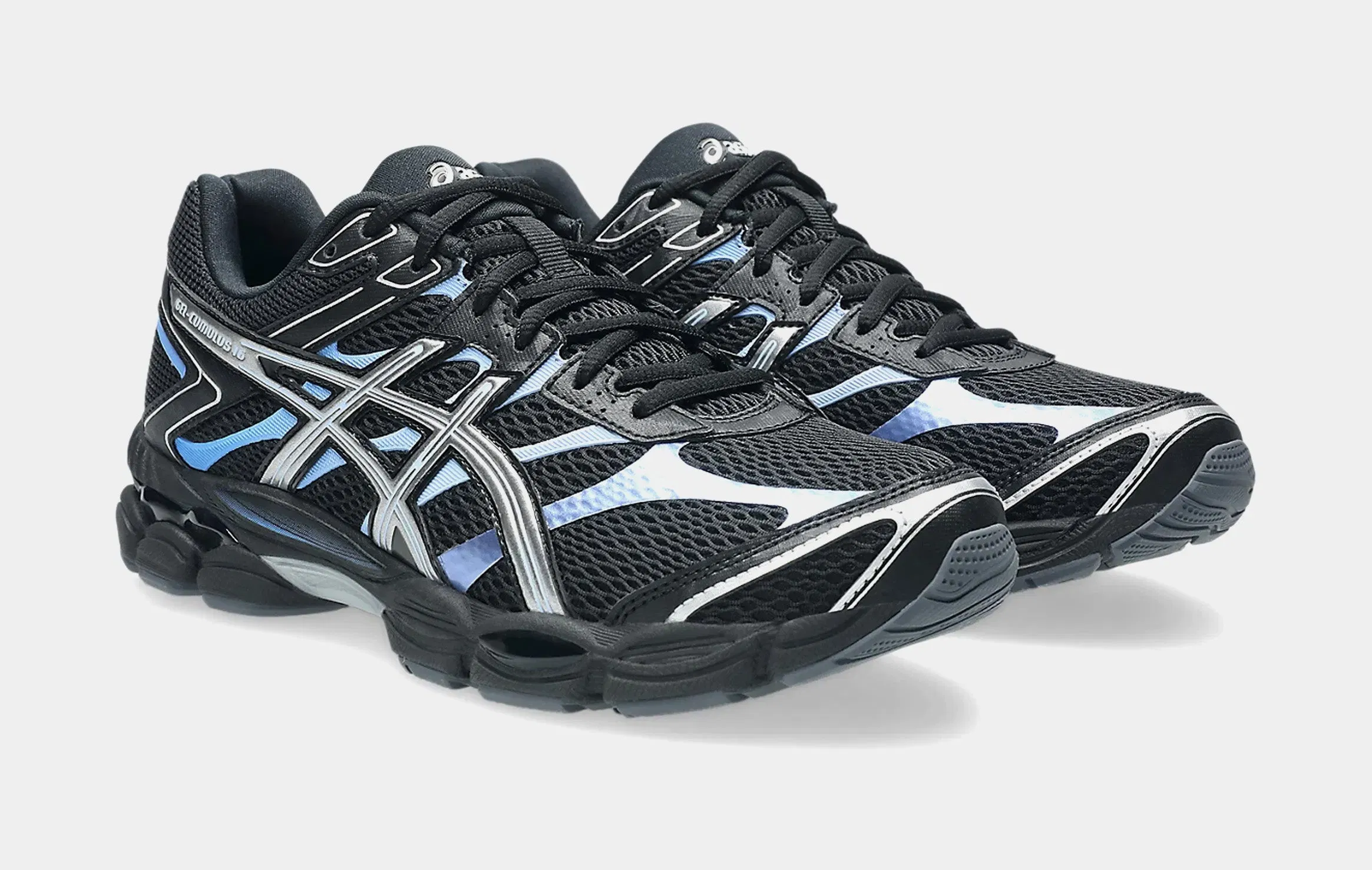 ASICS Gel Cumulus 16 Mens Running Shoes (Black/Pure Silver)