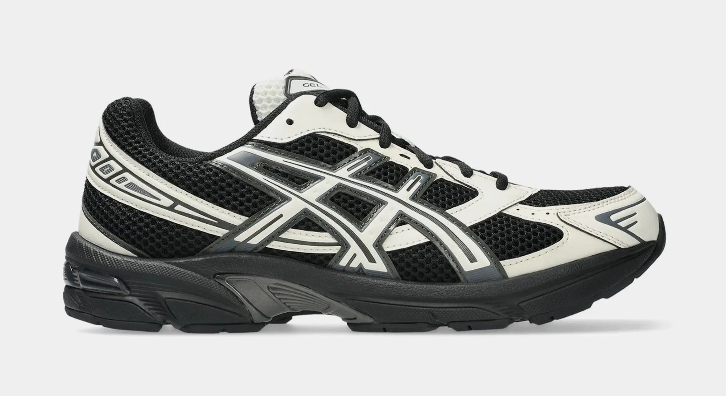 ASICS Gel 1130 Mens Running Shoes (Black/Cream)