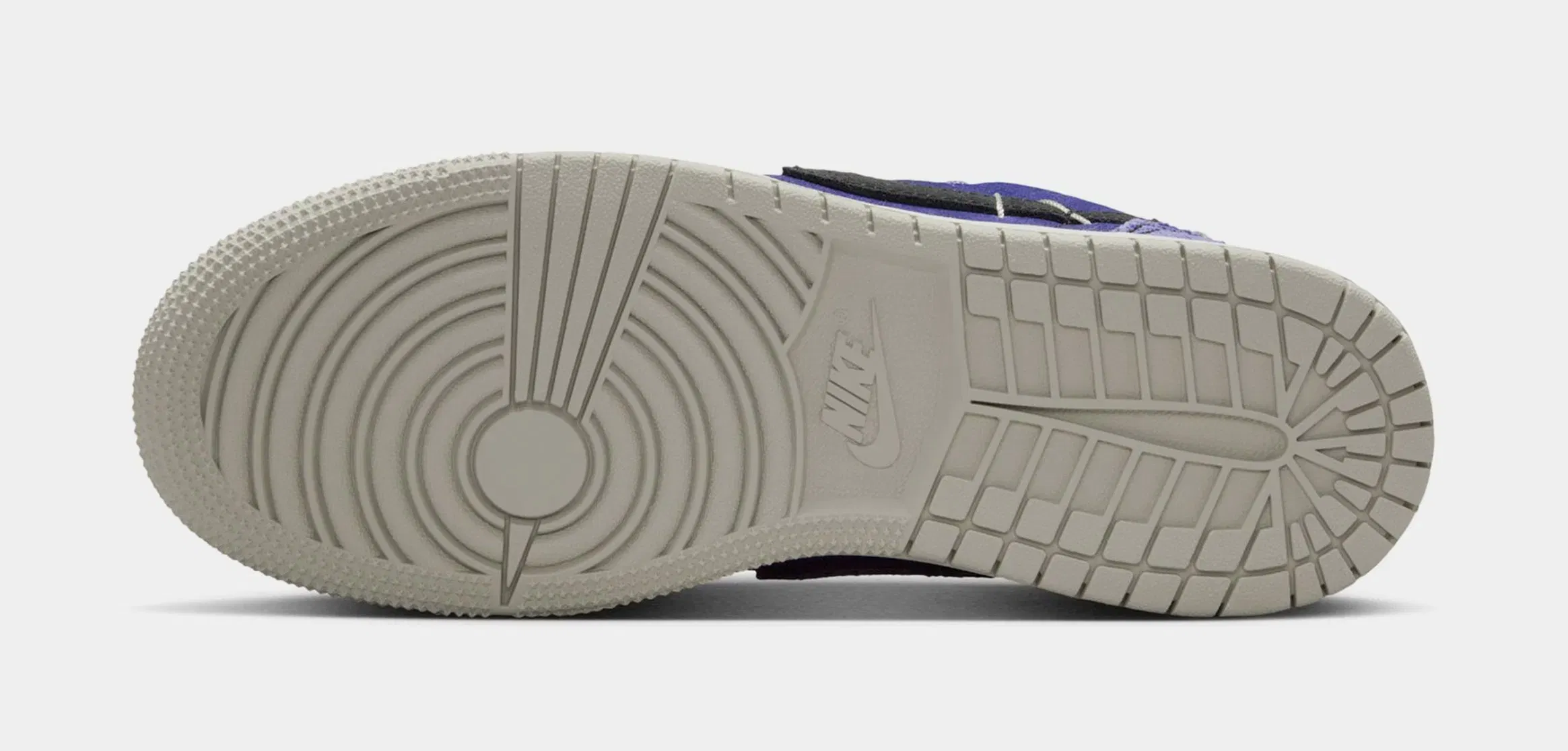 Air Jordan 1 Retro Low OG Regency Purple and Dark Raisin Grade School Lifestyle Shoes (Regency Purple/Vapor Green/Black)