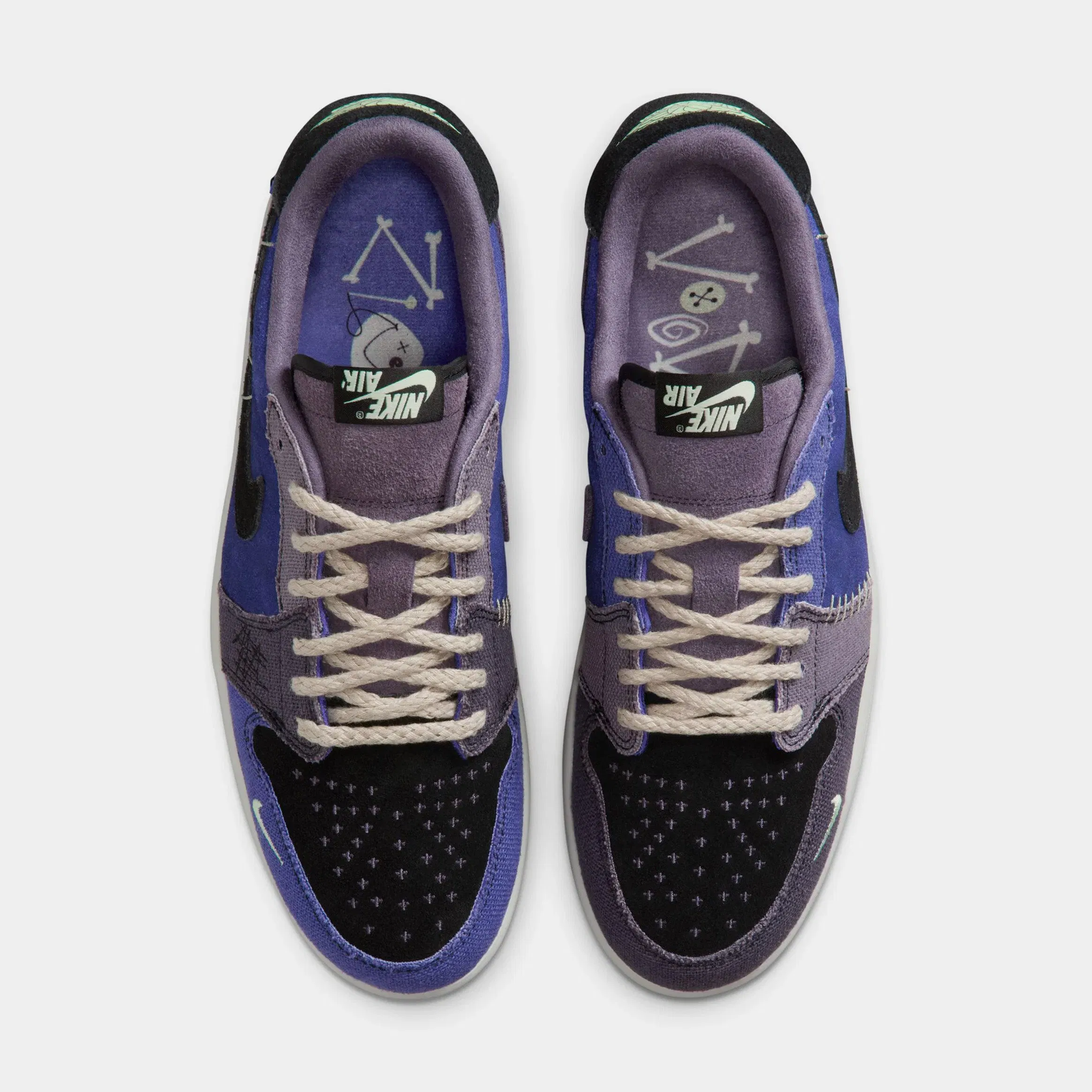 Air Jordan 1 Retro Low OG Regency Purple and Dark Raisin Mens Lifestyle Shoes (Regency Purple/Vapor Green/Black/Dark Raisin/Daybreak/Light Silver)
