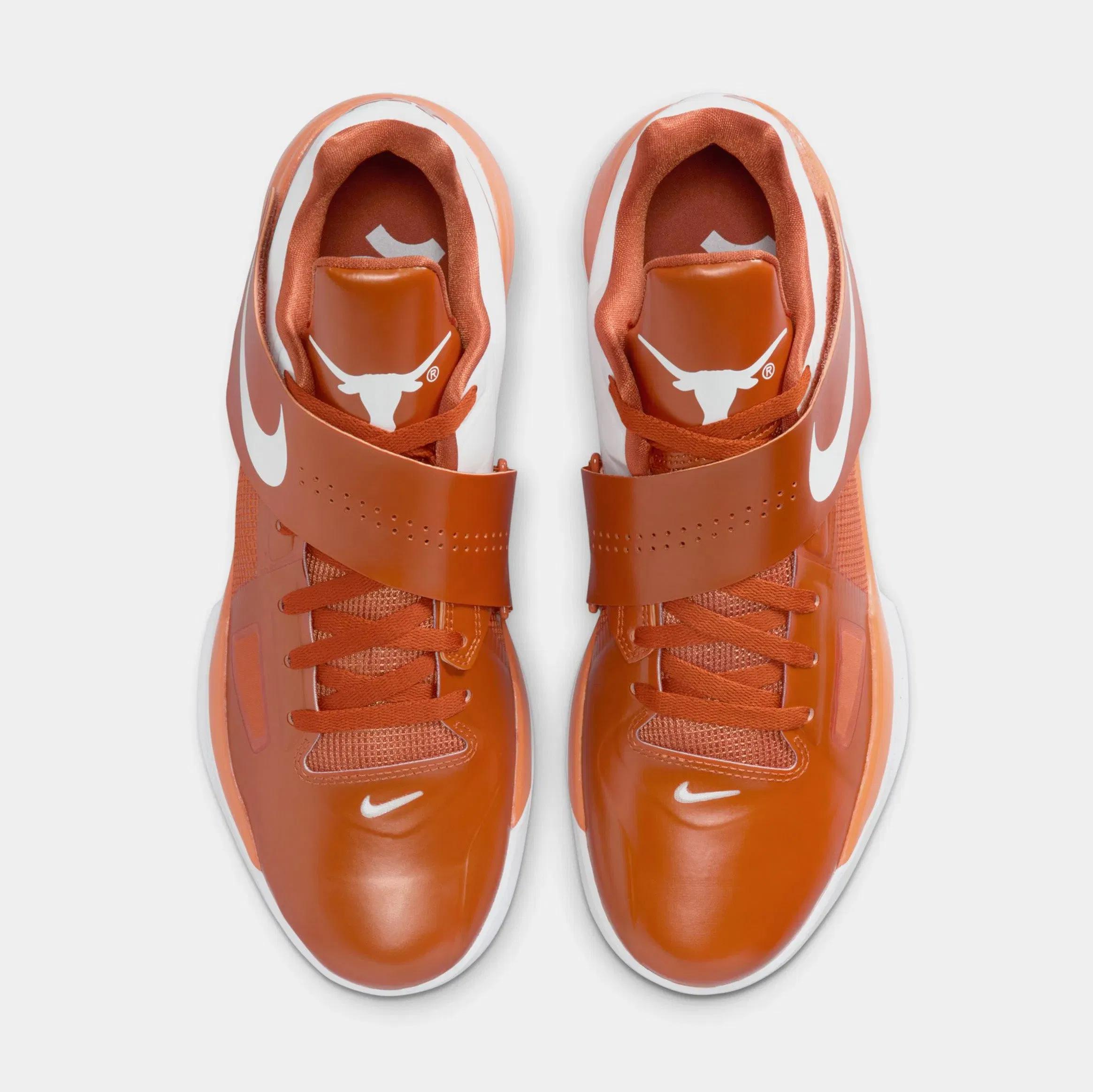 Nike Zoom KD 4 Desert Orange Mens Basketball Shoes (Desert Orange/White)