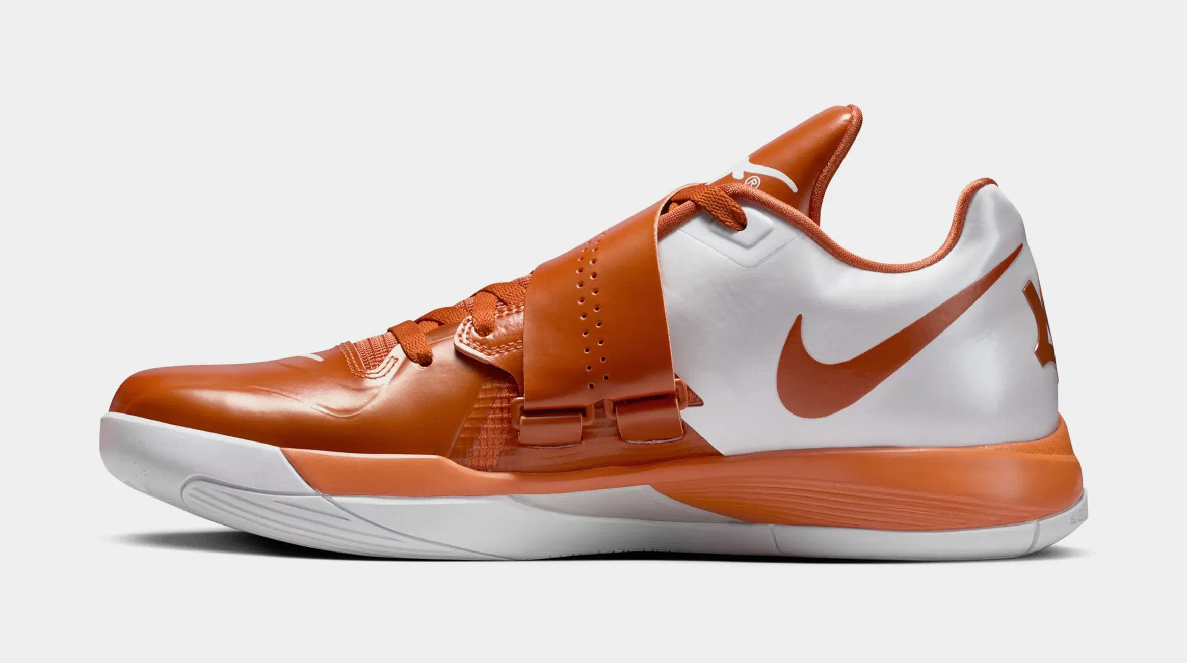 Nike Zoom KD 4 Desert Orange Mens Basketball Shoes (Desert Orange/White)