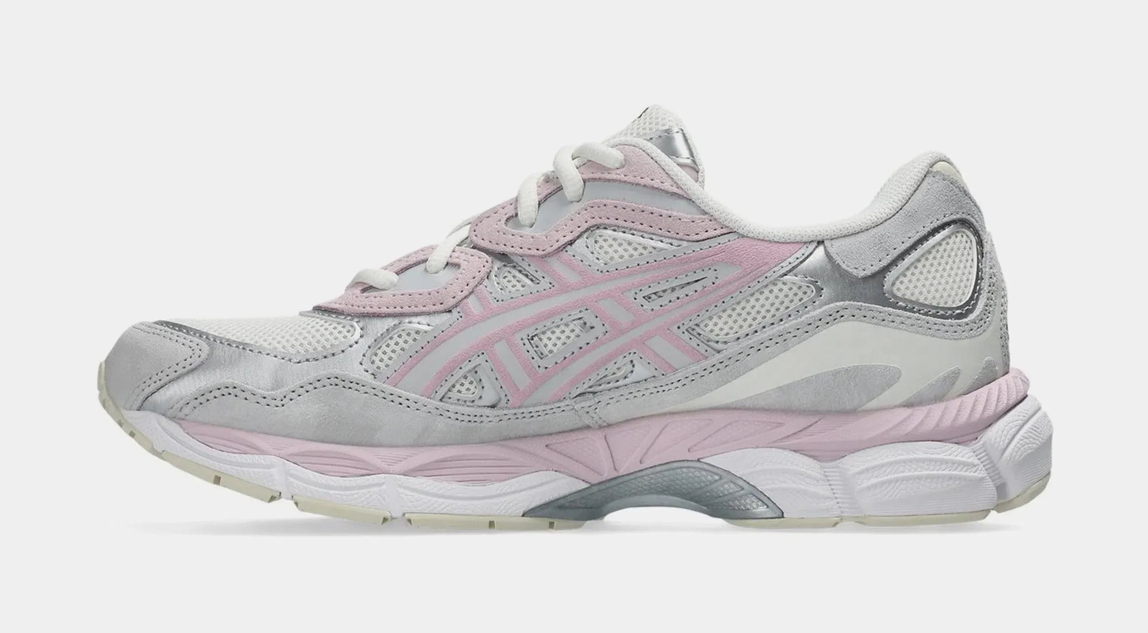 ASICS Gel NYC Mens Running Shoes (Concrete Barely Rose)