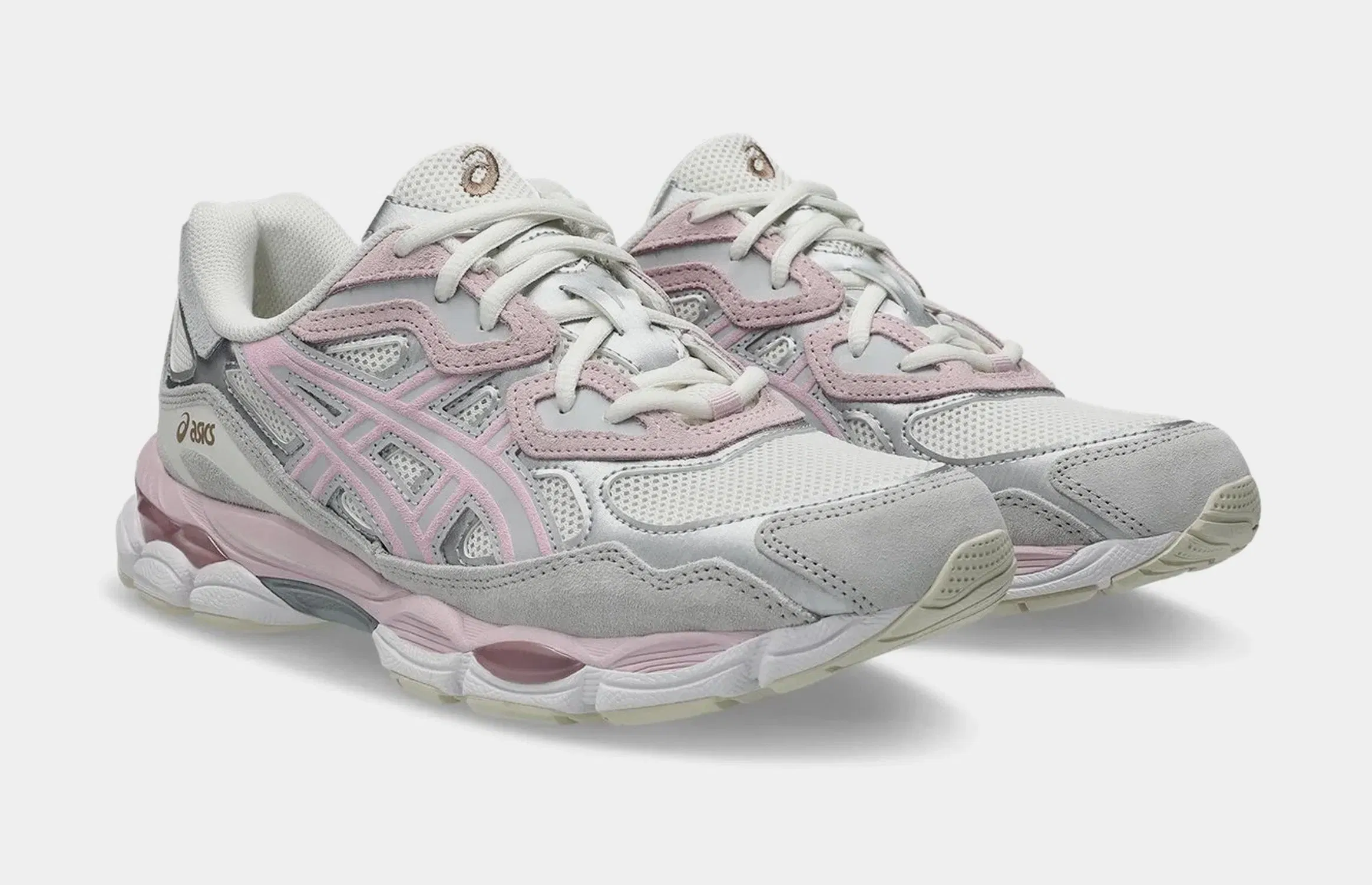 ASICS Gel NYC Mens Running Shoes (Concrete Barely Rose)