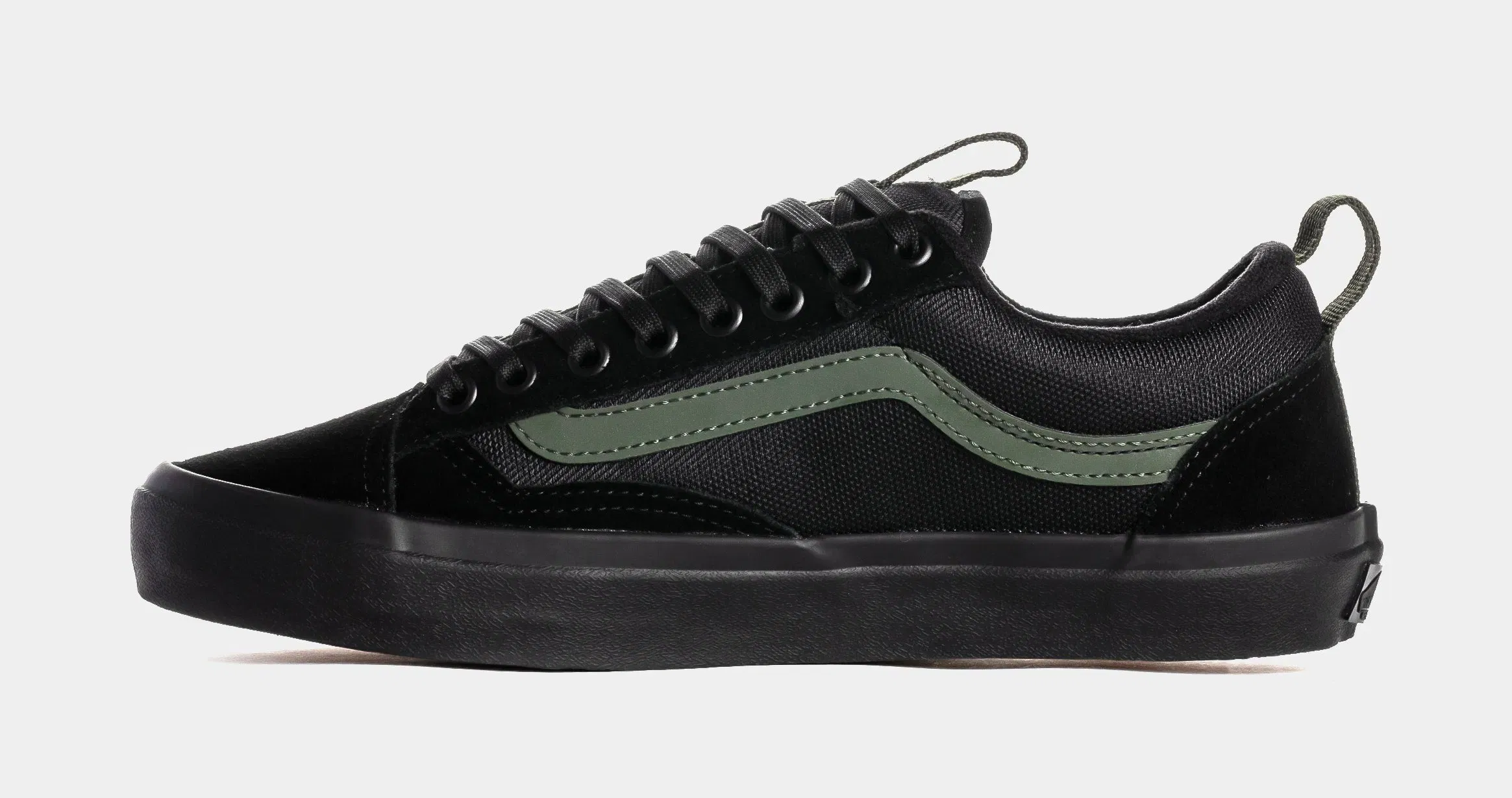 Vans Old Skool 36 Mens Skate Shoes (Atiba Black/Dark Green)