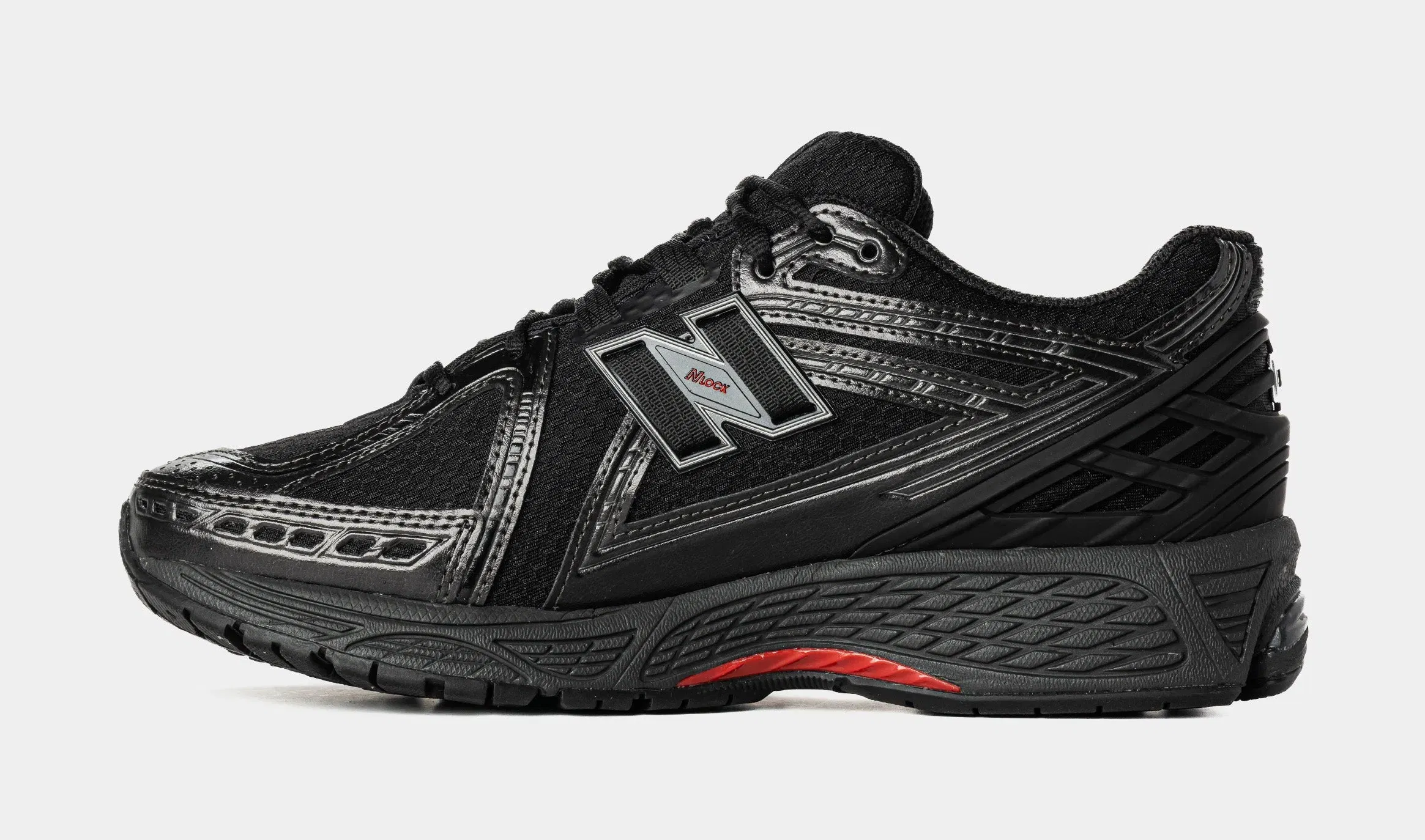 NEWBALANCE Shoe Palace Exclusive x New Balance 1906 Mens Running Shoes (Black/Red)