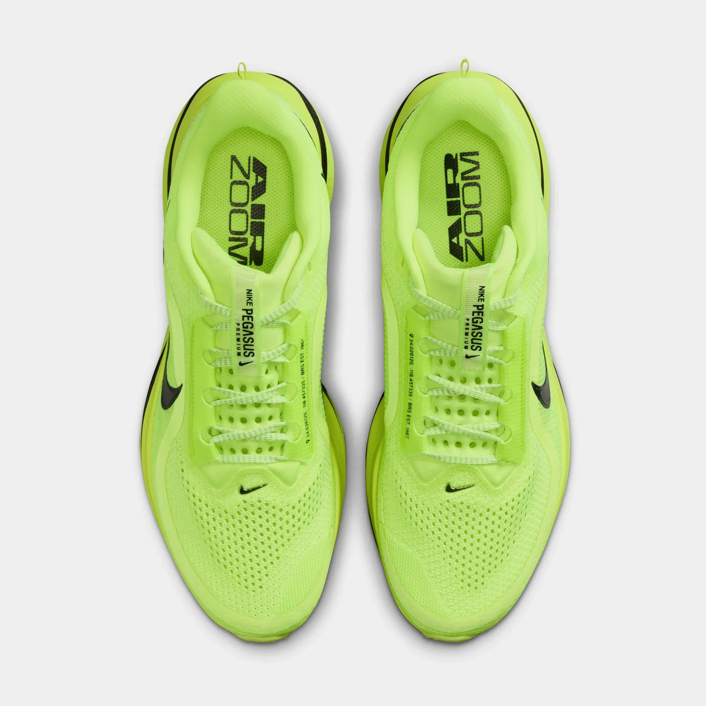 Nike Pegasus Premium Mens Running Shoes (Volt/Black)