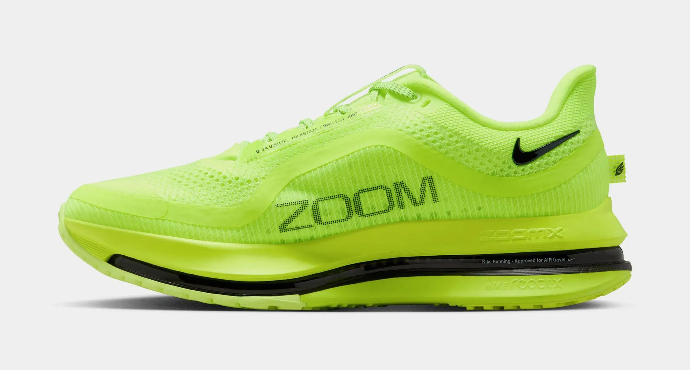 Nike Pegasus Premium Mens Running Shoes (Volt/Black)