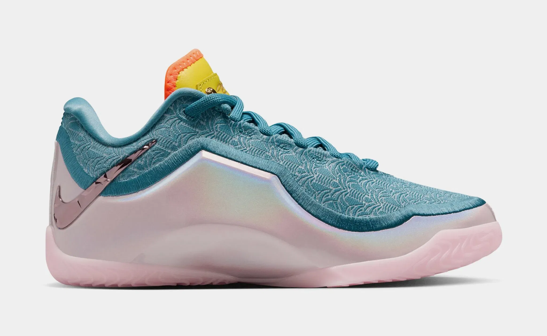 Nike LeBron XXIII Miami Twice Grade School Basketball Shoes (Smokey Blue/Multi Color/Lightening)
