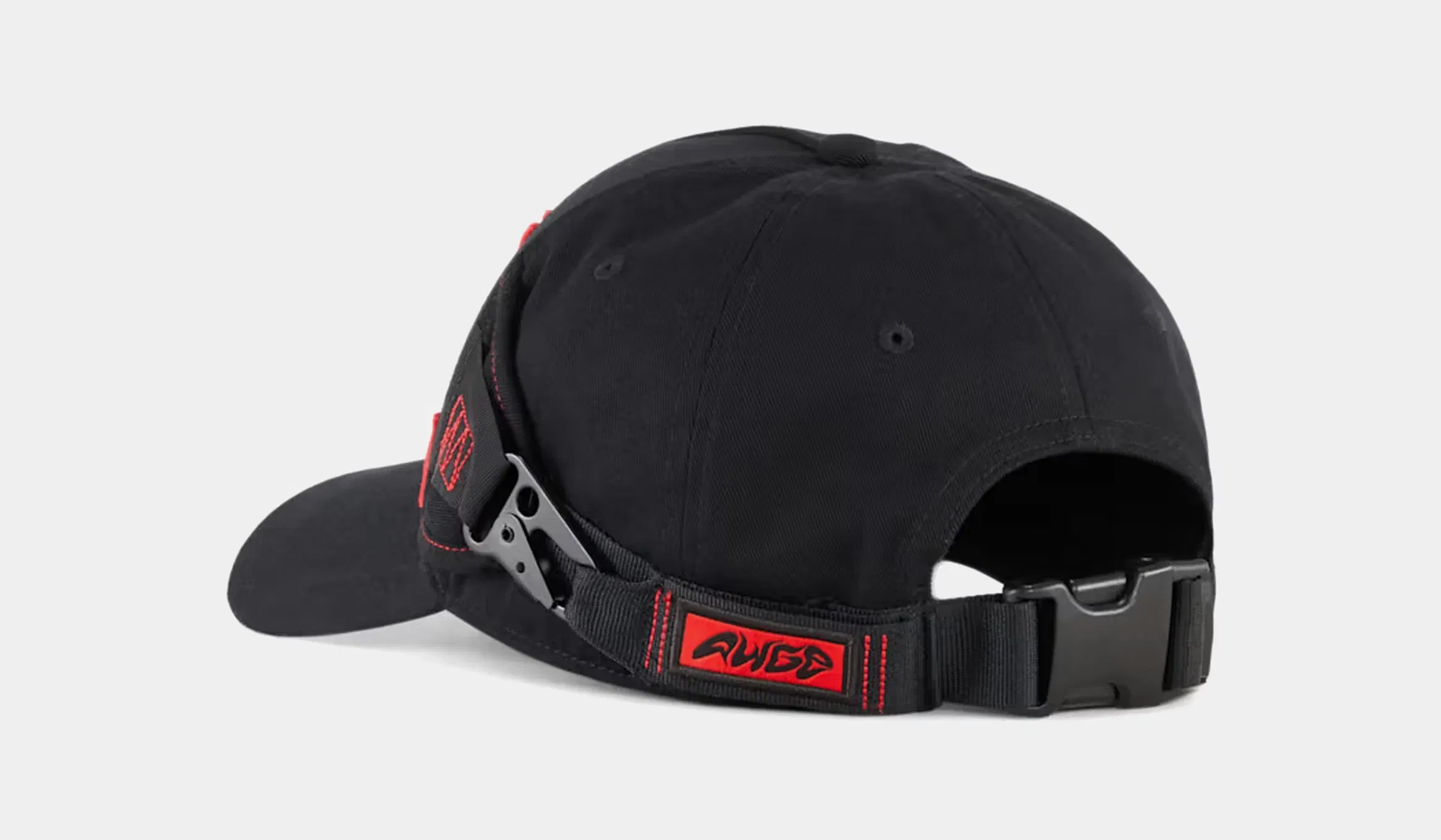 Puma A$AP Rocky x Puma Seatbelt Mens Cap (Puma Black/Fierce Red)