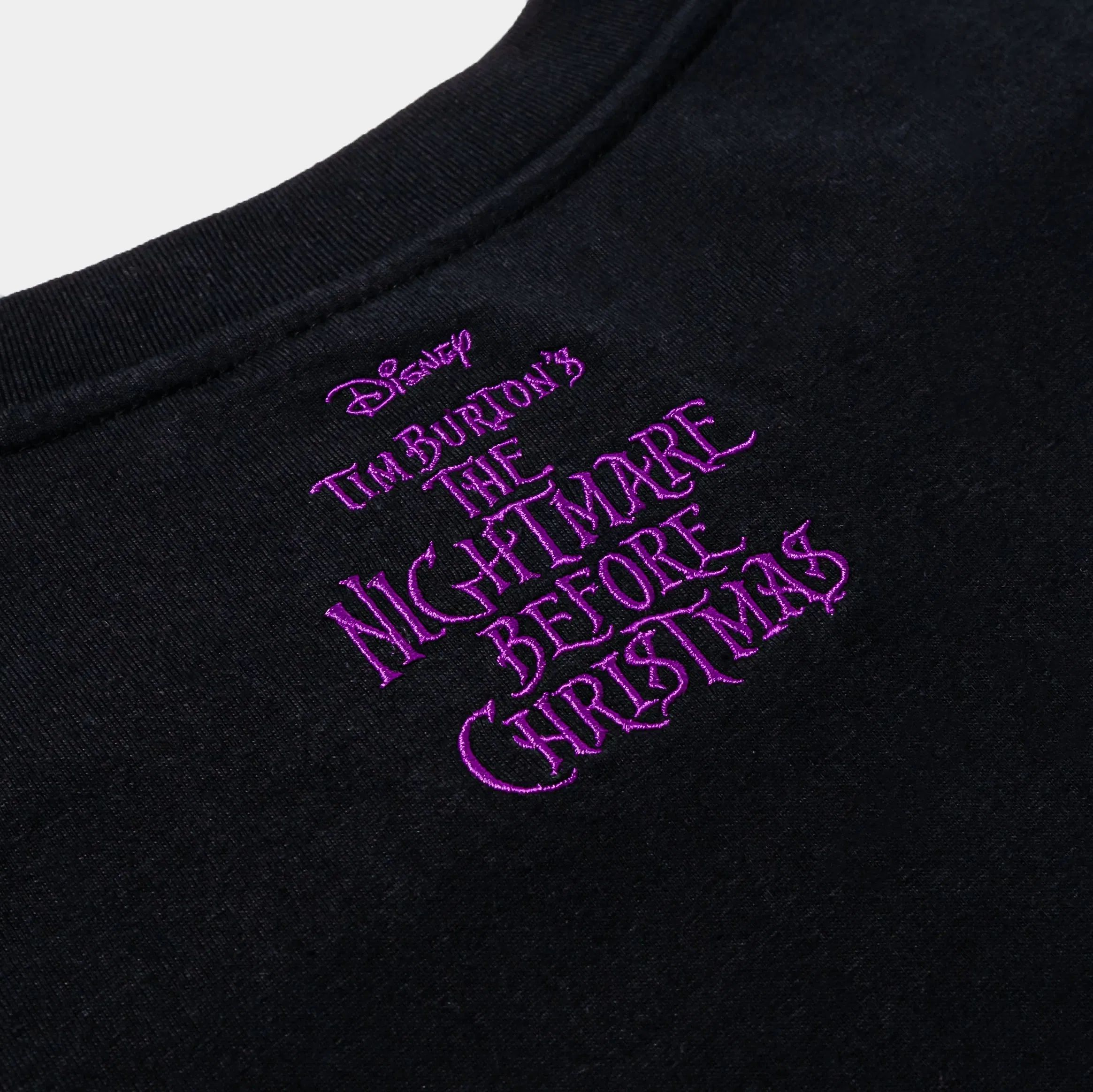 NIGHTMARE BEFORE XMAS X SP The Nightmare Before Christmas By Shoe Palace Jack Mens Short Sleeve Shirt (Black/Purple)
