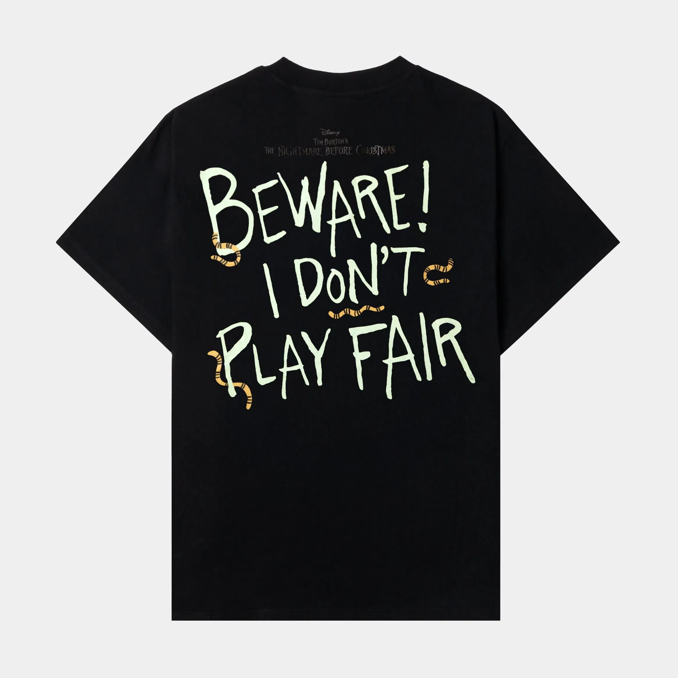 NIGHTMARE BEFORE XMAS X SP The Nightmare Before Christmas By Shoe Palace Oogie Boogie Mens Short Sleeve Shirt (Black/Green)