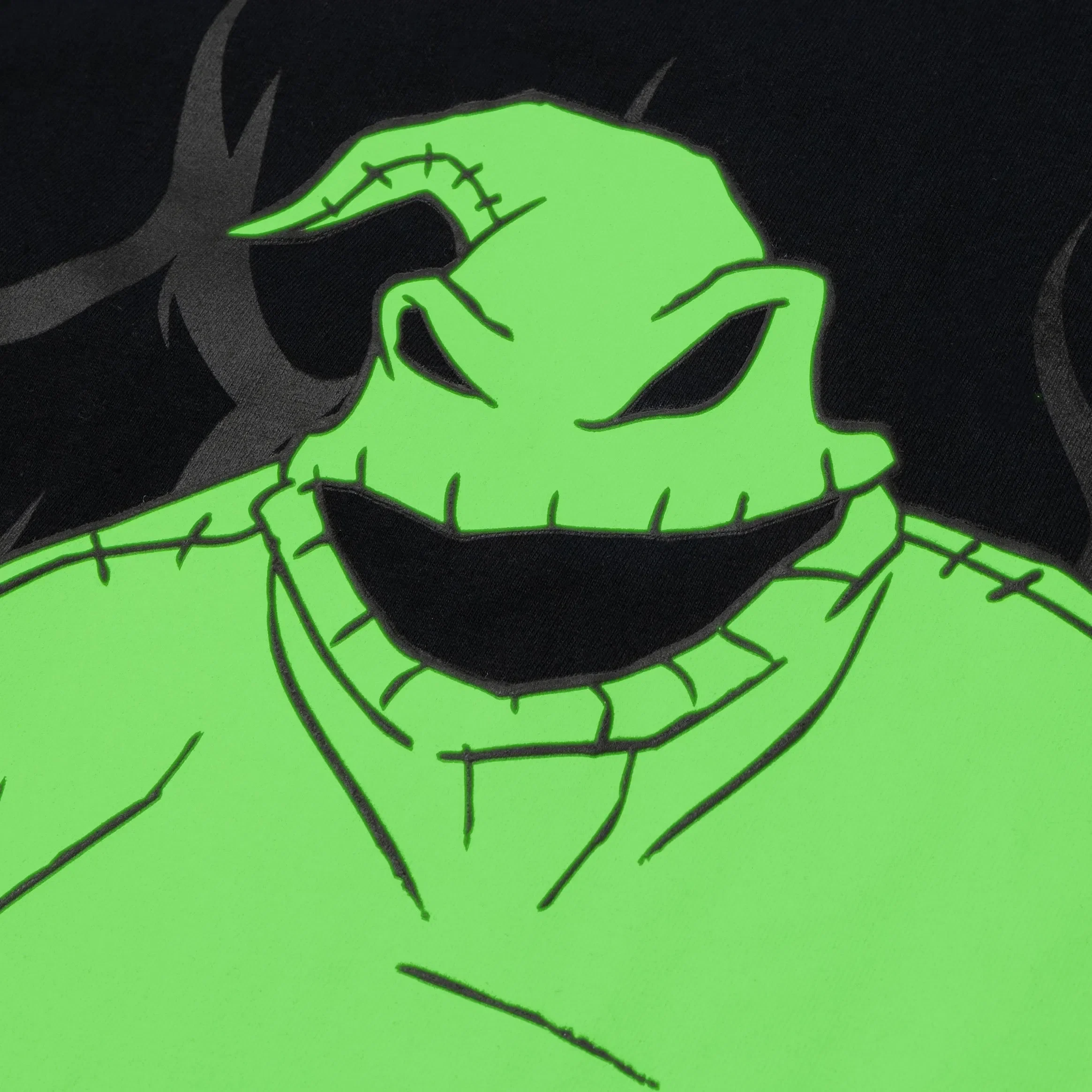 NIGHTMARE BEFORE XMAS X SP The Nightmare Before Christmas By Shoe Palace Oogie Boogie Mens Short Sleeve Shirt (Black/Green)