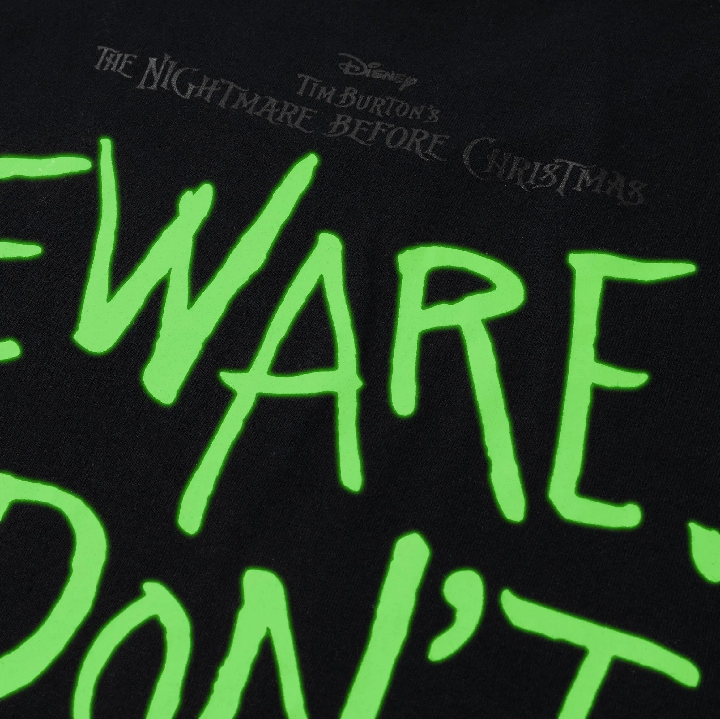 NIGHTMARE BEFORE XMAS X SP The Nightmare Before Christmas By Shoe Palace Oogie Boogie Mens Short Sleeve Shirt (Black/Green)