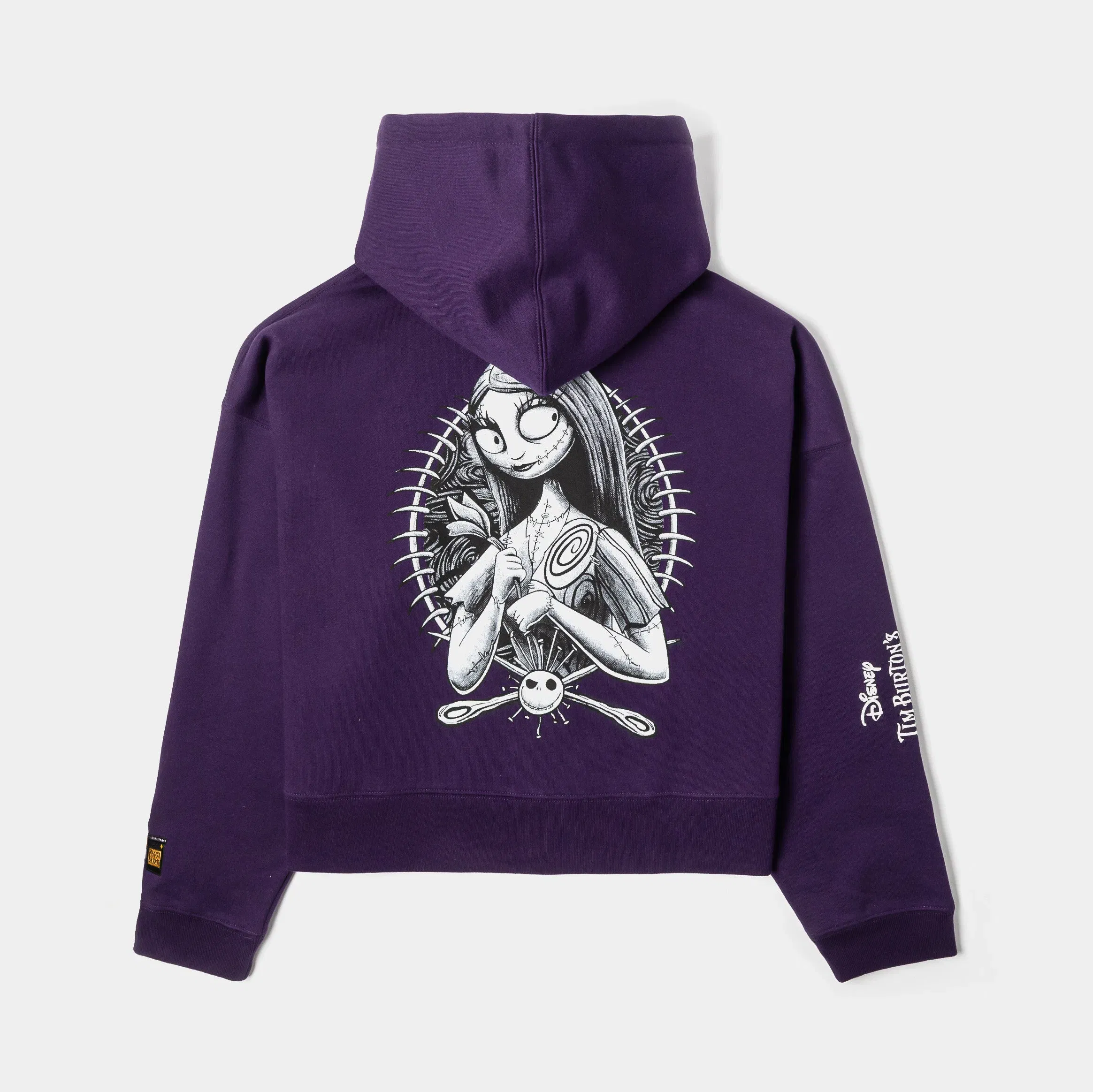 NIGHTMARE BEFORE XMAS X SP The Nightmare Before Christmas By Shoe Palace Sally Zip Up Womens Hoodie (Purple/White)
