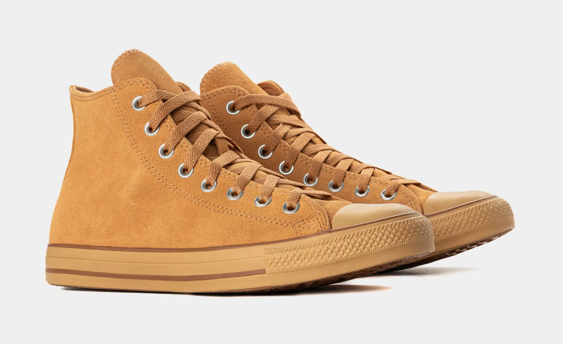 Converse Chuck Taylor All Star High Hail Clay Suede Mens Lifestyle Shoes (Hail Clay)