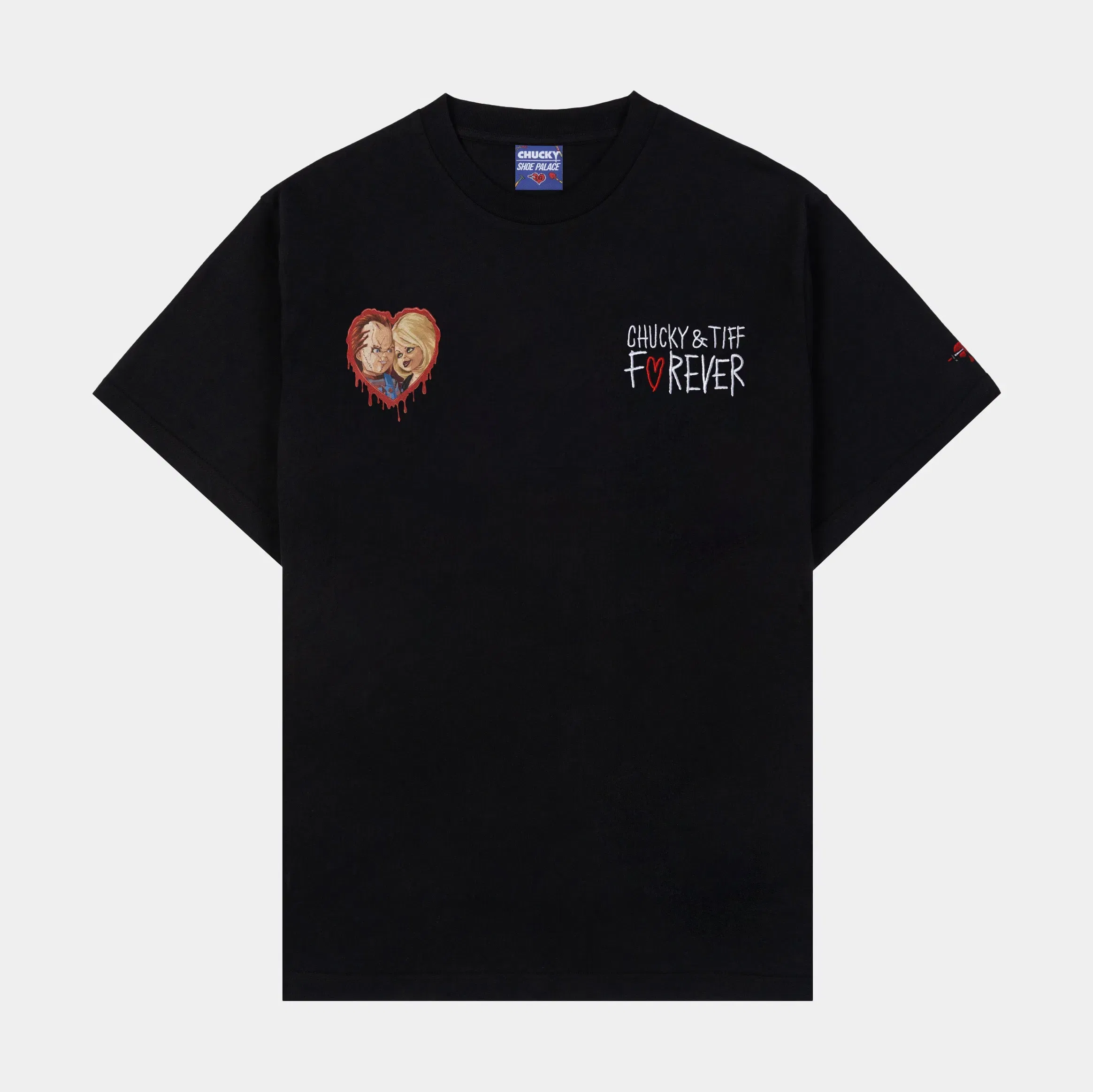 CHUCKY X SP SP x Chucky Forever Mens Short Sleeve Shirt (Black/Red)