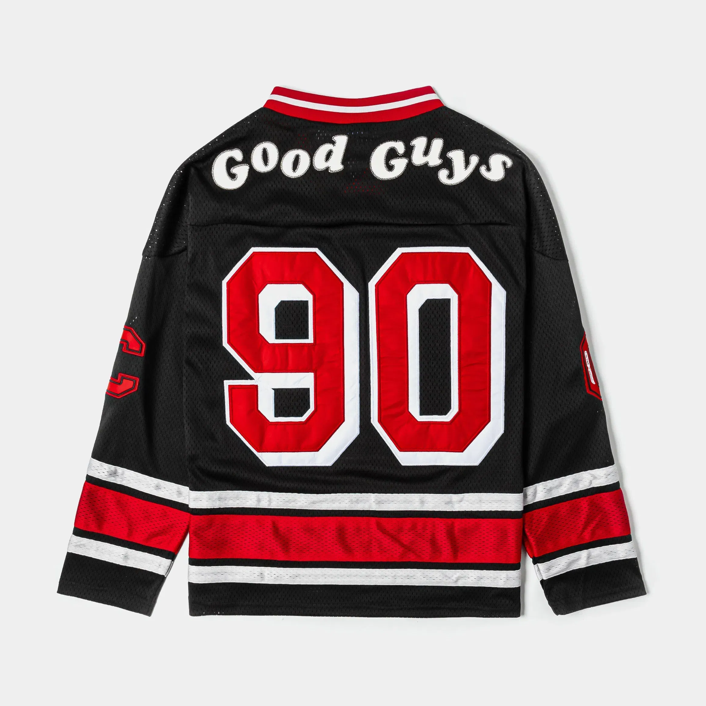 CHUCKY X SP SP x Chucky Good Guys Hockey Mens Jersey (Black/Red)
