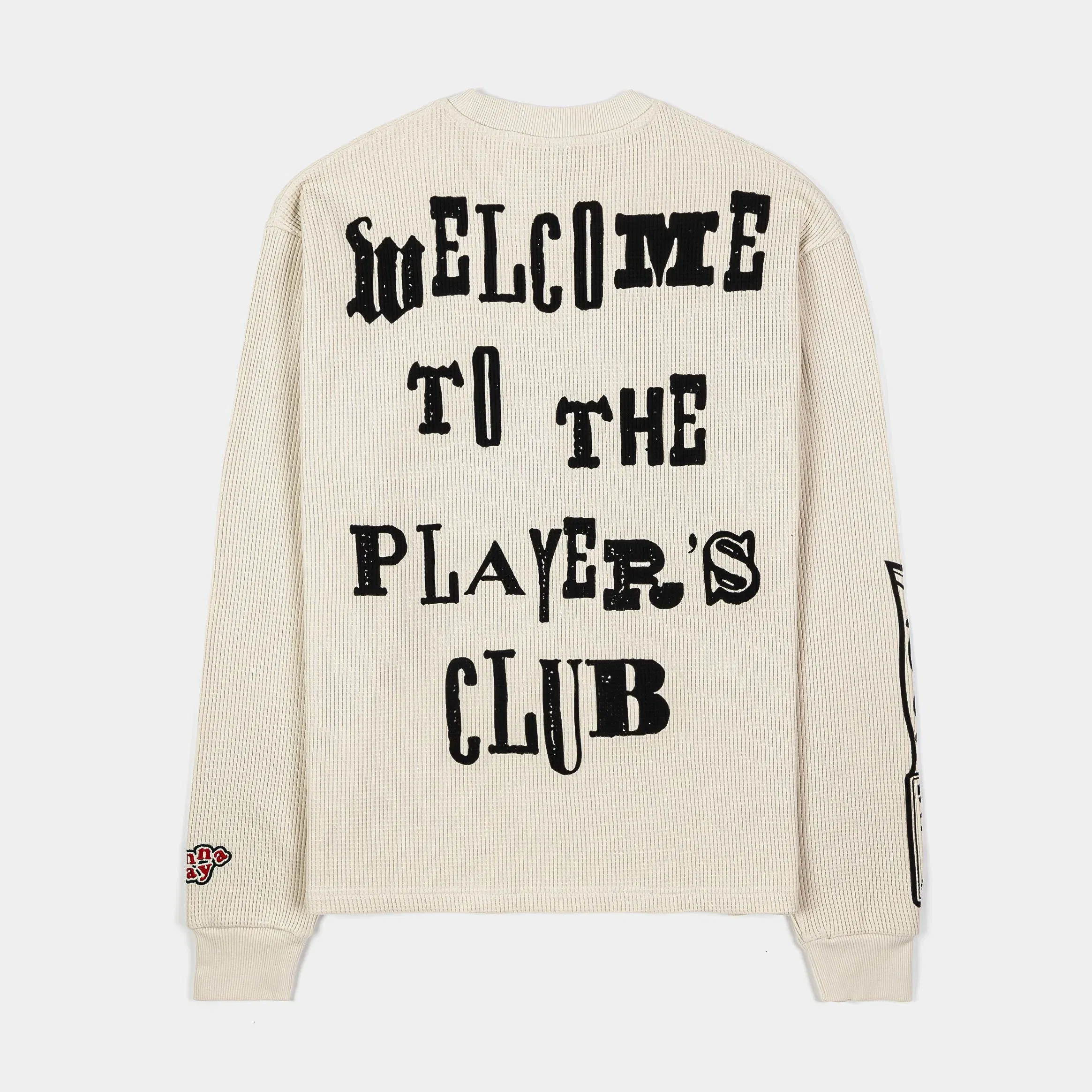 CHUCKY X SP SP x Chucky Players Club Thermal Mens Long Sleeve Shirt (White/Red)