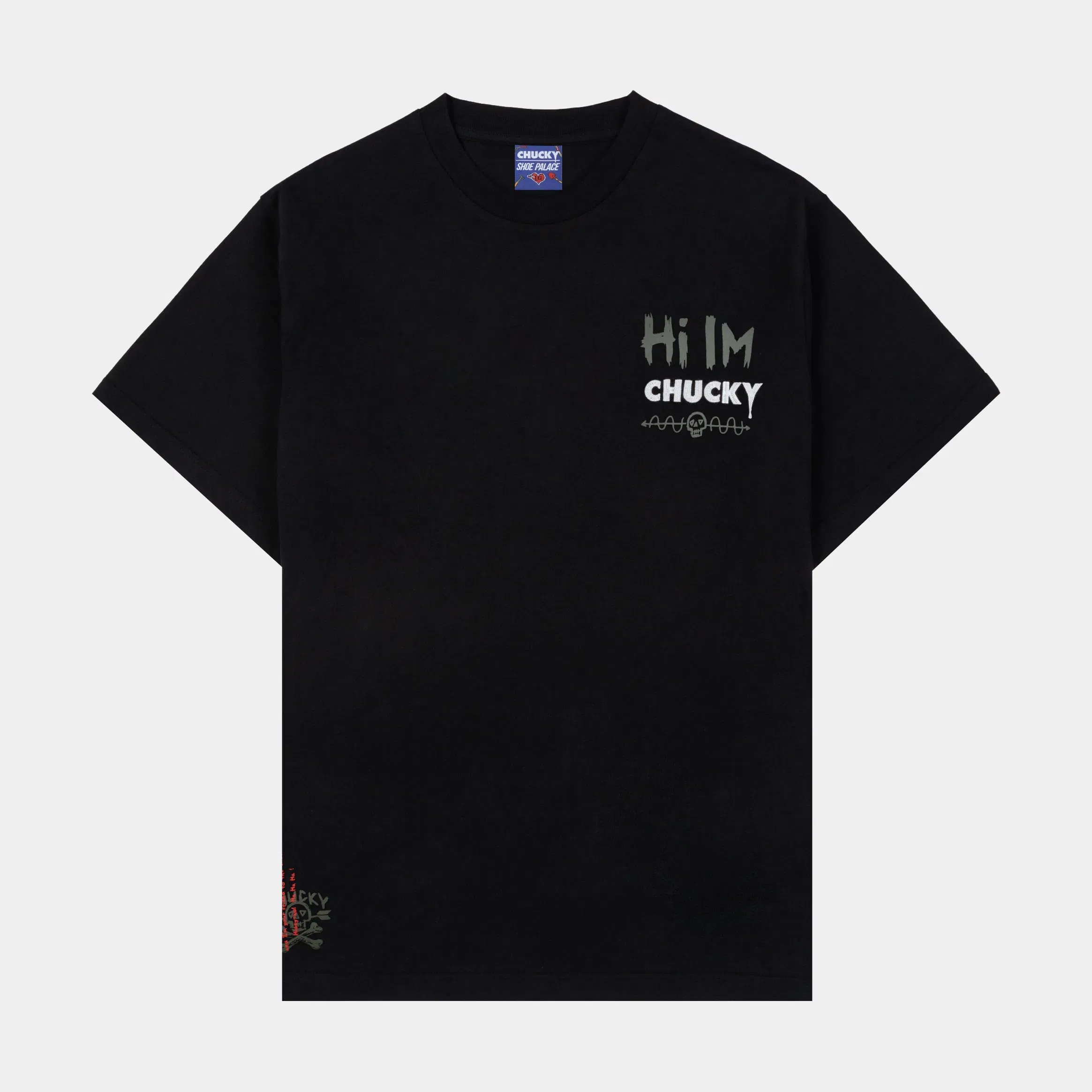 CHUCKY X SP SP x Chucky Hi Im Chucky Mens Short Sleeve Shirt (Black/Green)