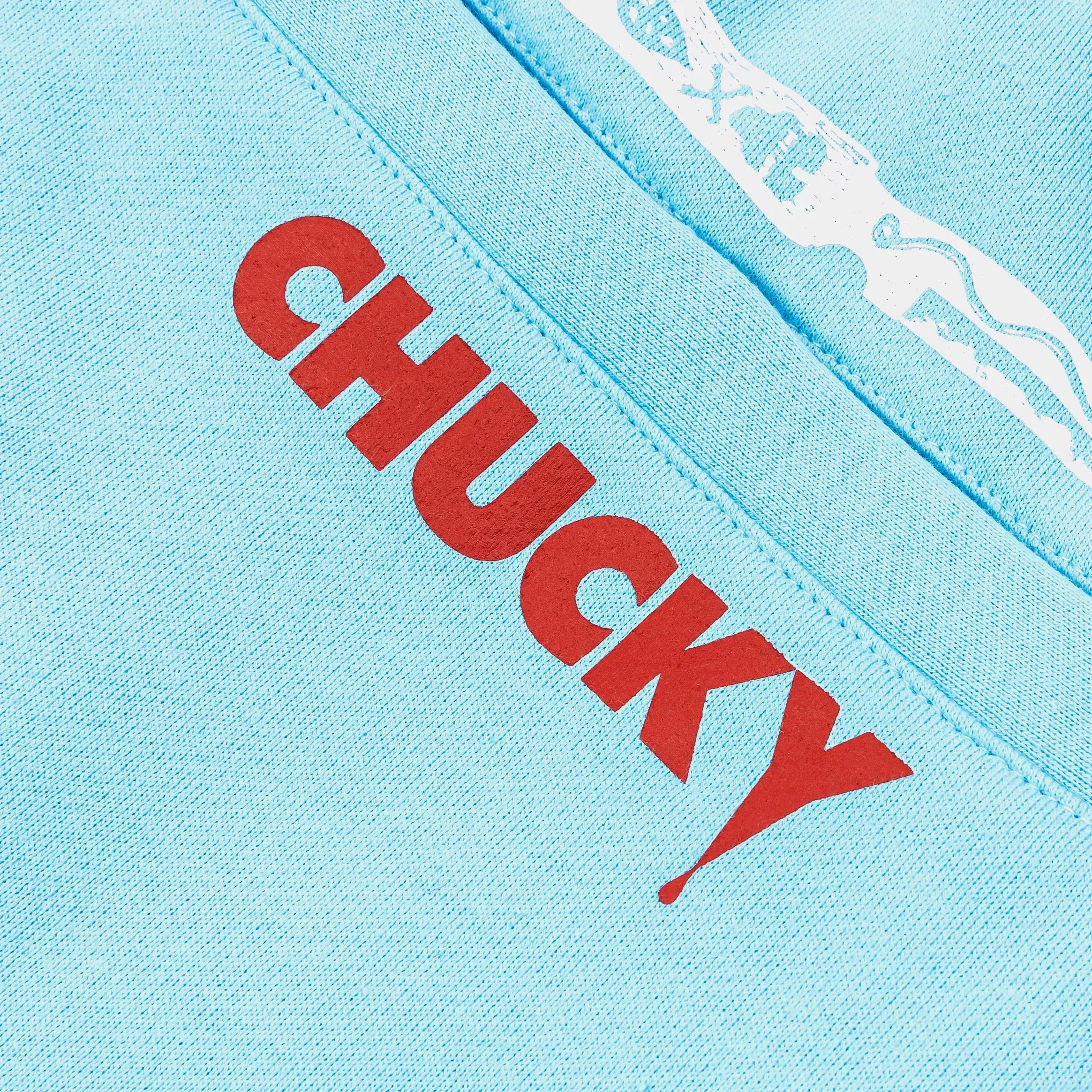 CHUCKY X SP SP x Chucky Wanna Play Mens Sweatpants (Blue/Red)