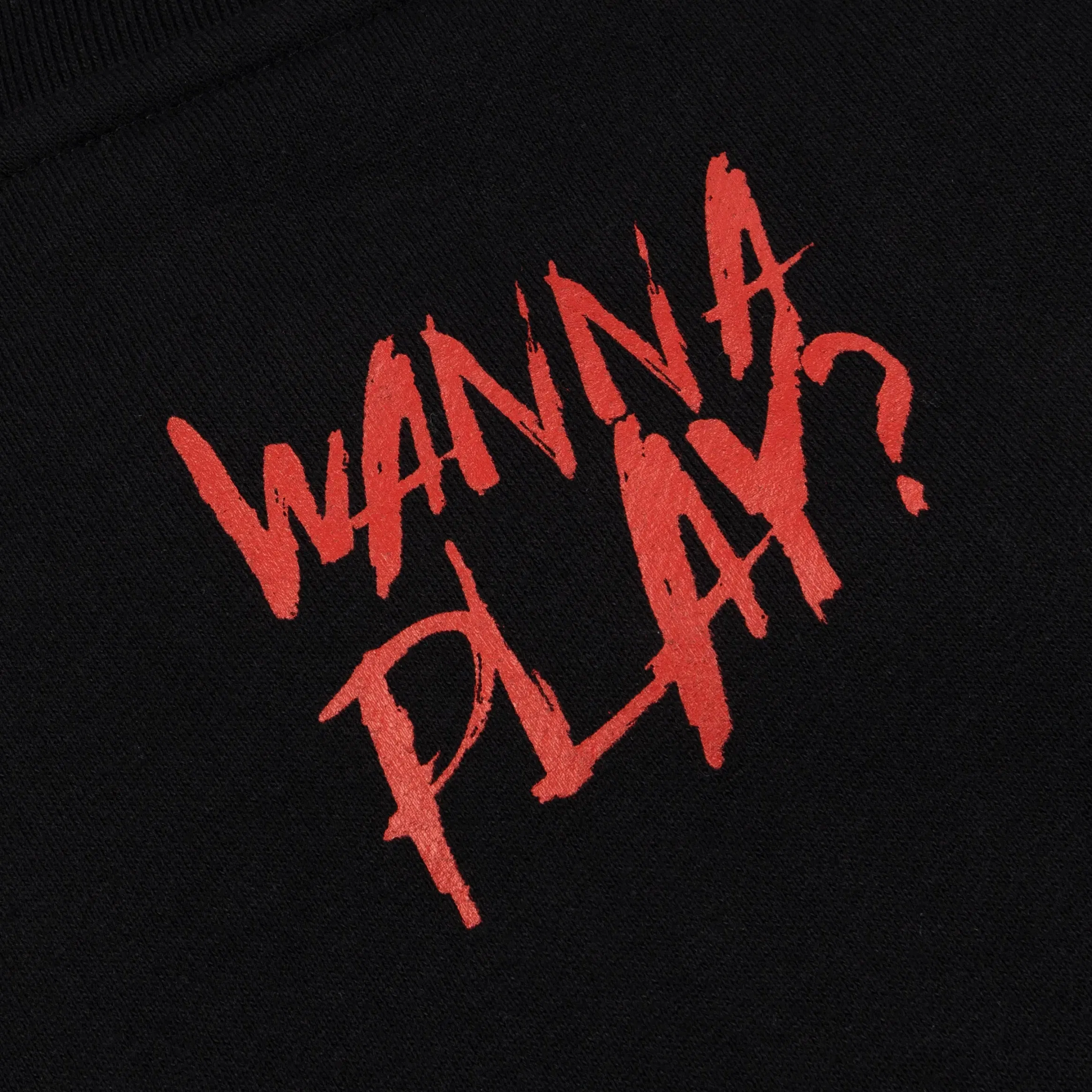 CHUCKY X SP SP x Chucky Sorry Jack Mens Long Sleeve Shirt (Black/Red)