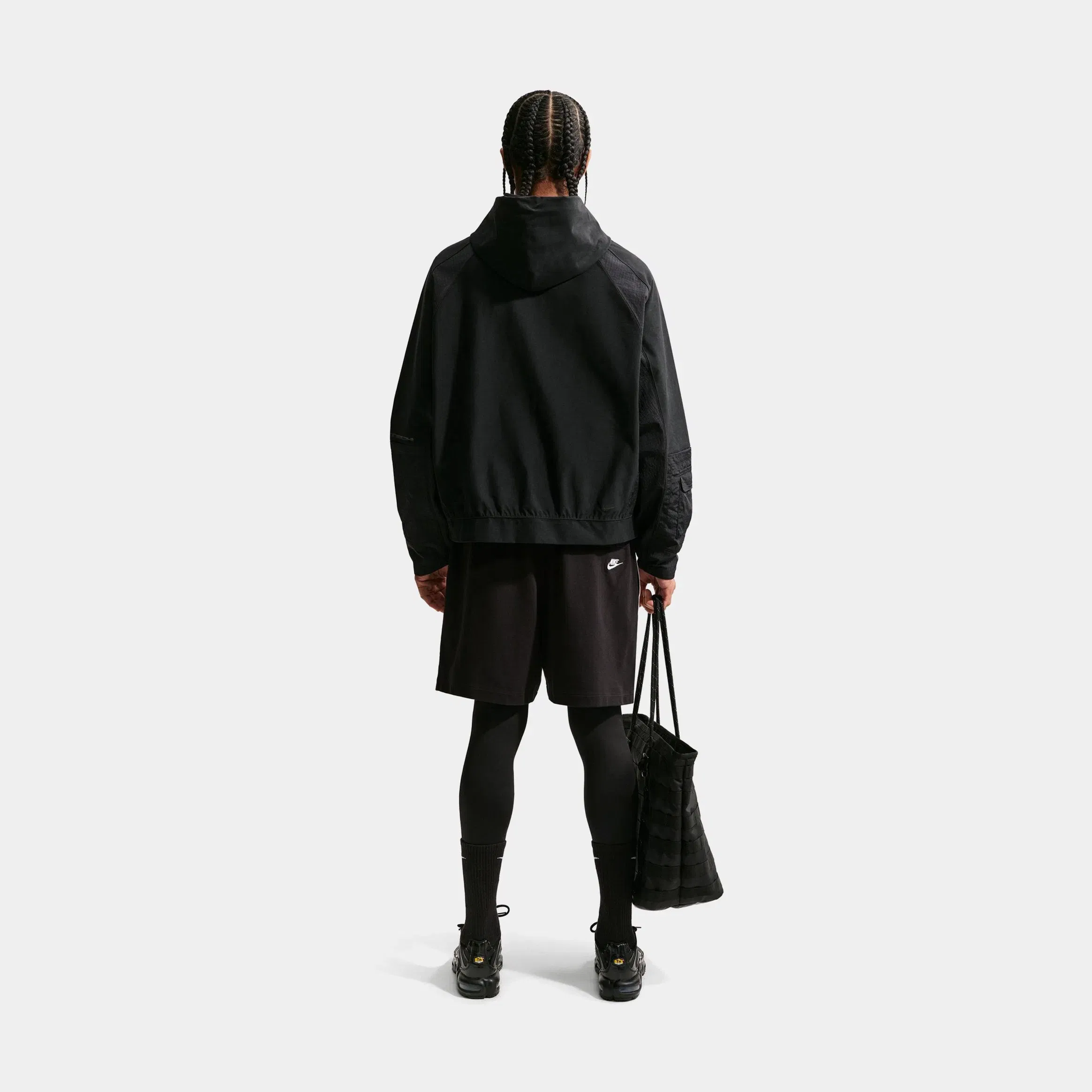 Nike Sportswear Club Knit Flow Mens Shorts (Black/Sail)