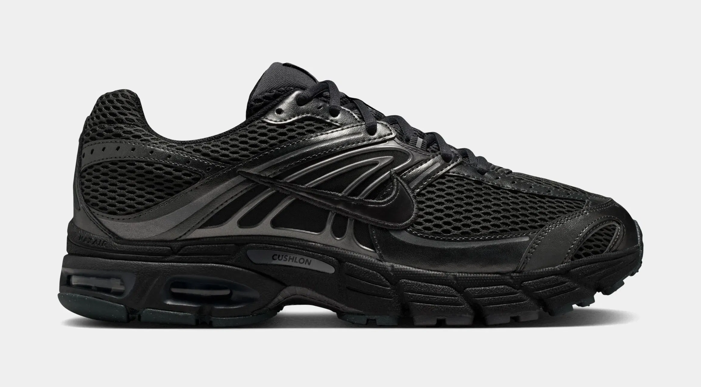 Nike Air Max Moto 2K Mens Running Shoes (Black/Metallic Dark Grey/Dark Smoke Grey)