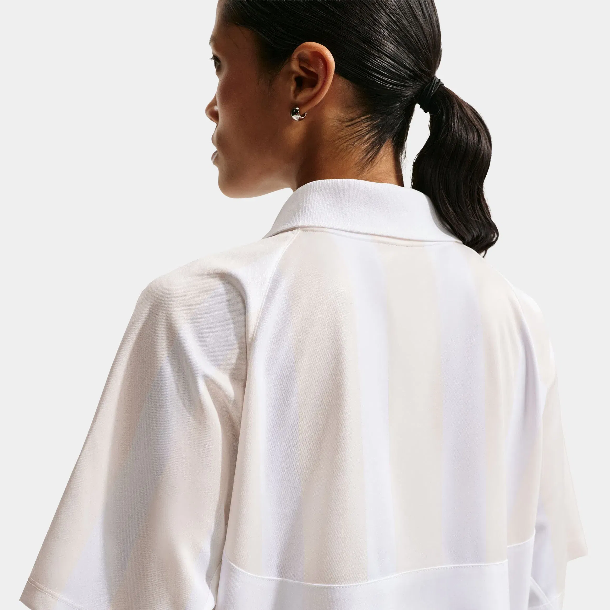 Nike Sportswear Oversized Womens Jersey (Chalk/White/Arctic Orange)