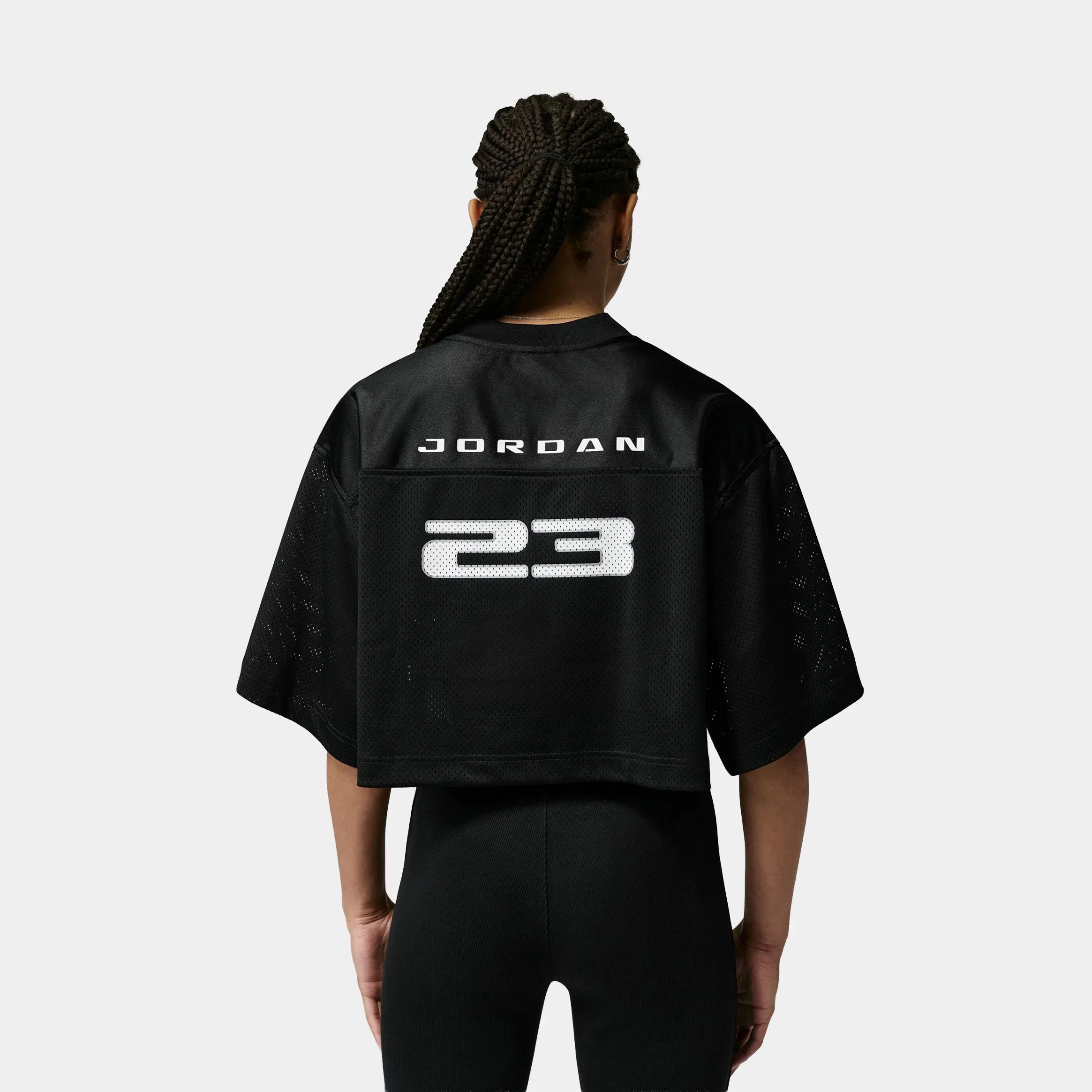 Air Jordan Brooklyn Womens Jersey (Black)