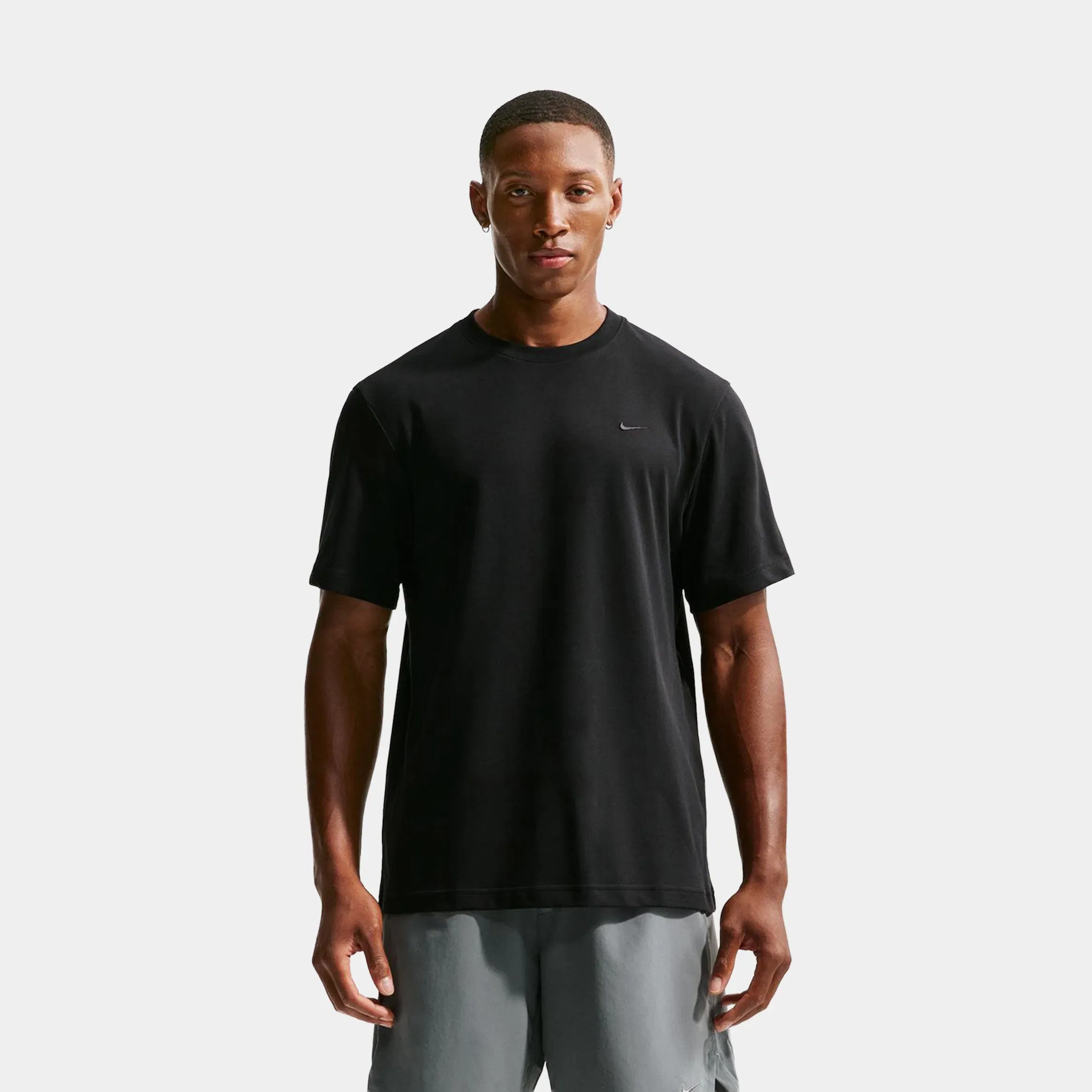 Nike Primary Dri Fit Versatile Mens Short Sleeve Shirt (Black)