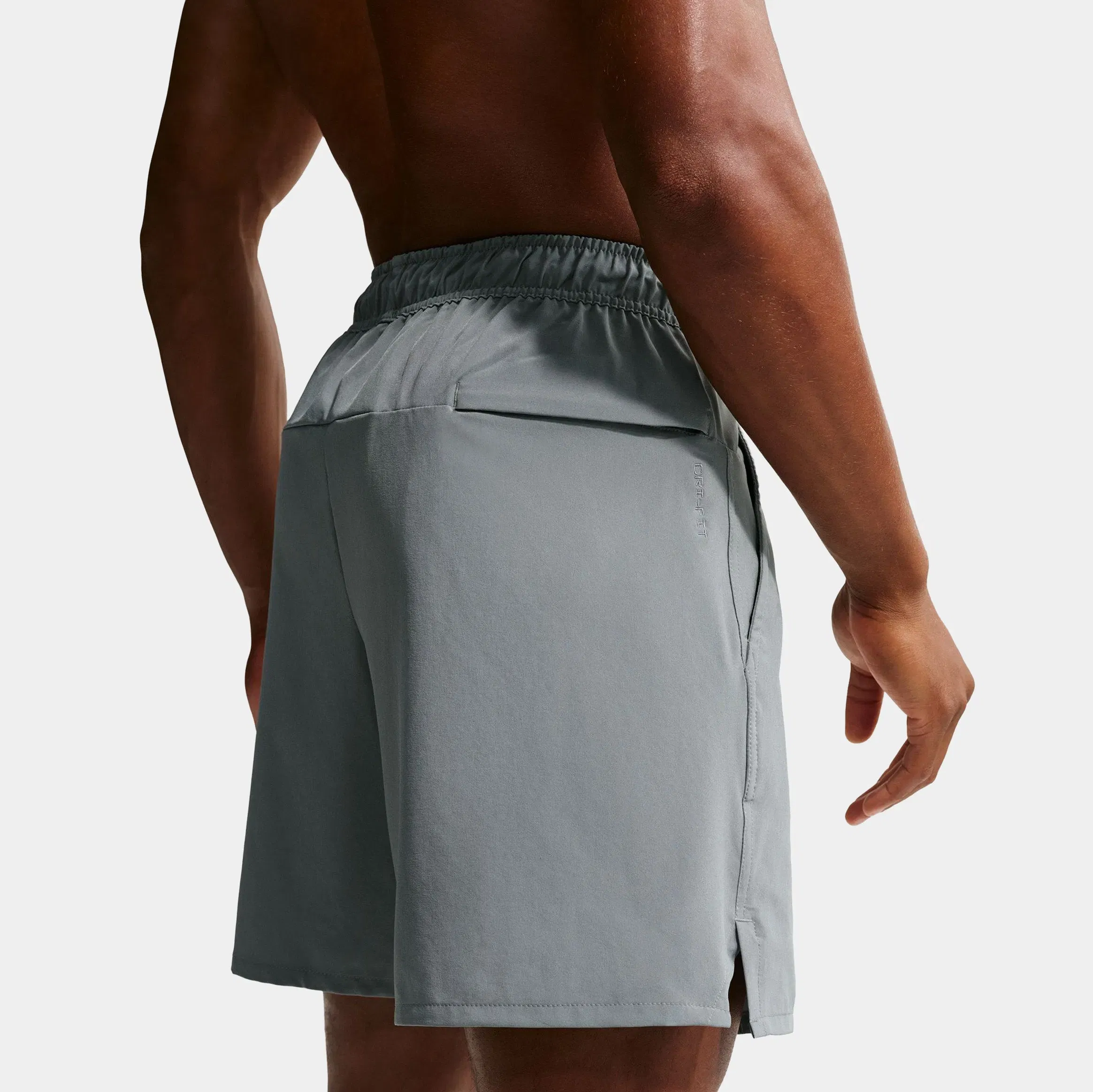 Nike Unlimited Dri Fit 7" Unlined Versatile Mens Shorts (Smoke Grey/Black/Smoke Grey)