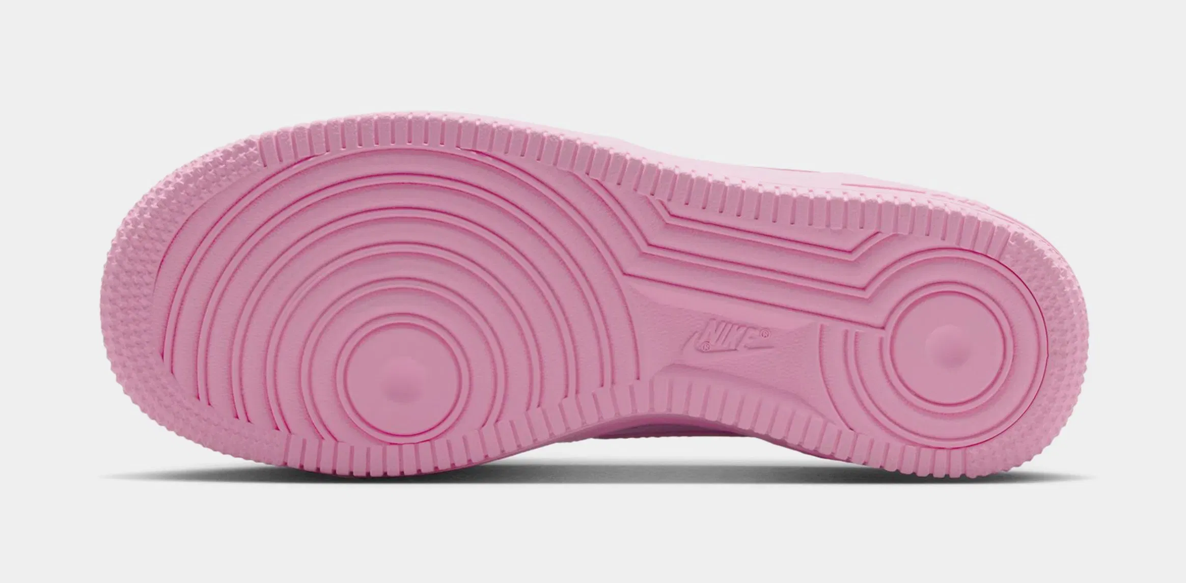 Nike Air Force 1 Grade School Lifestyle Shoes (Pink Foam/Pink Foam/Pink Rise)