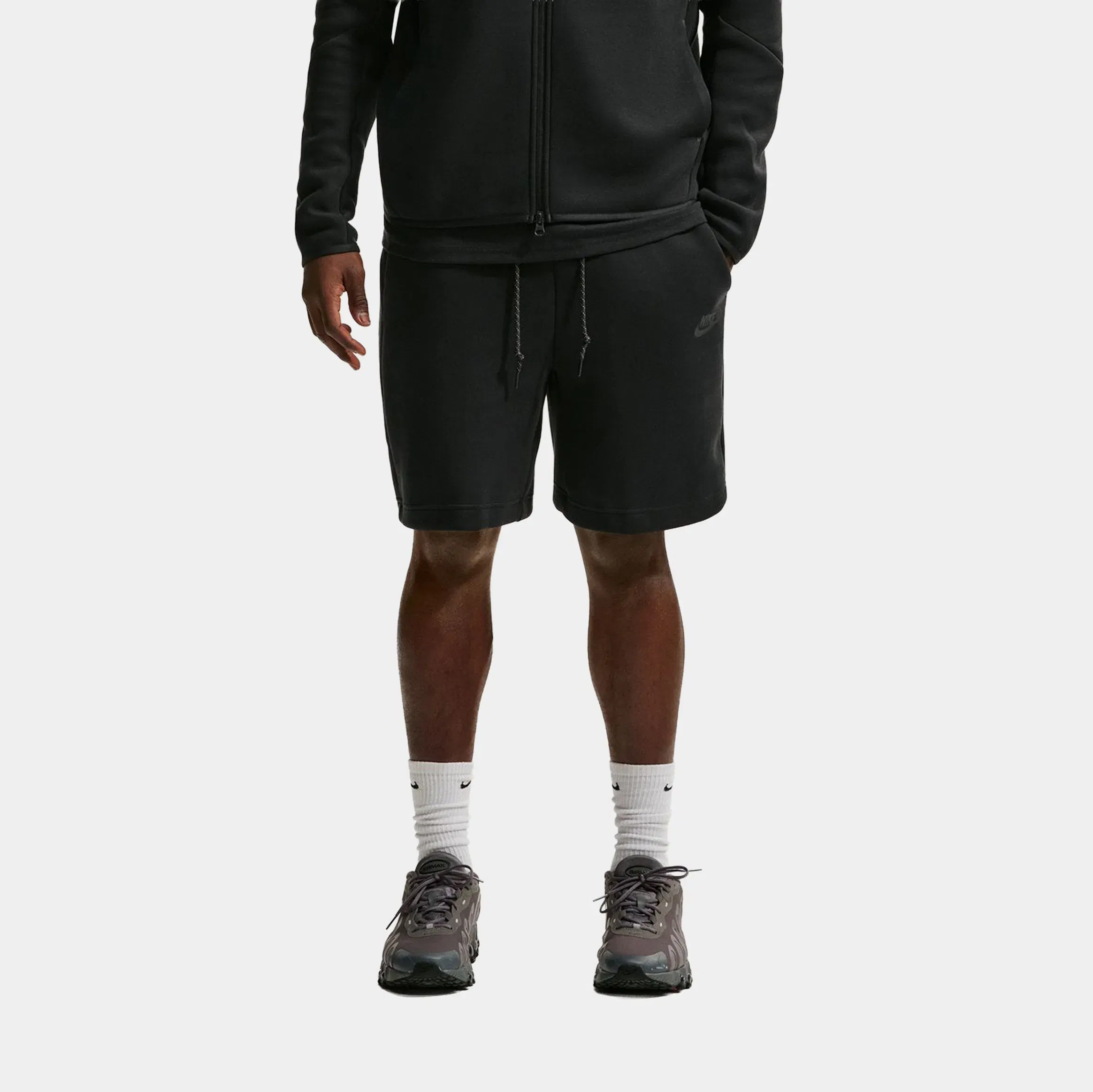 Nike Tech Fleece Mens Shorts (Black/Black)