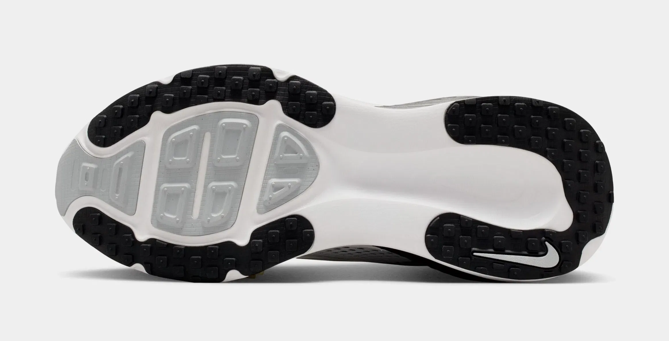 Nike Vomero 18 Mens Running Shoes (Summit White/Black/Off White/Metallic Silver)