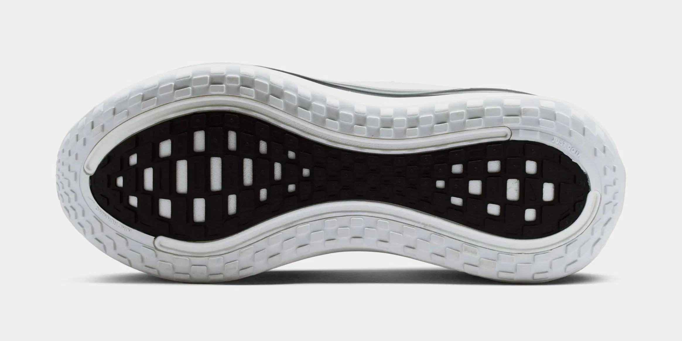 Nike Vomero Plus Mens Running Shoes (White/Metallic Silver/Black/Cool Grey)