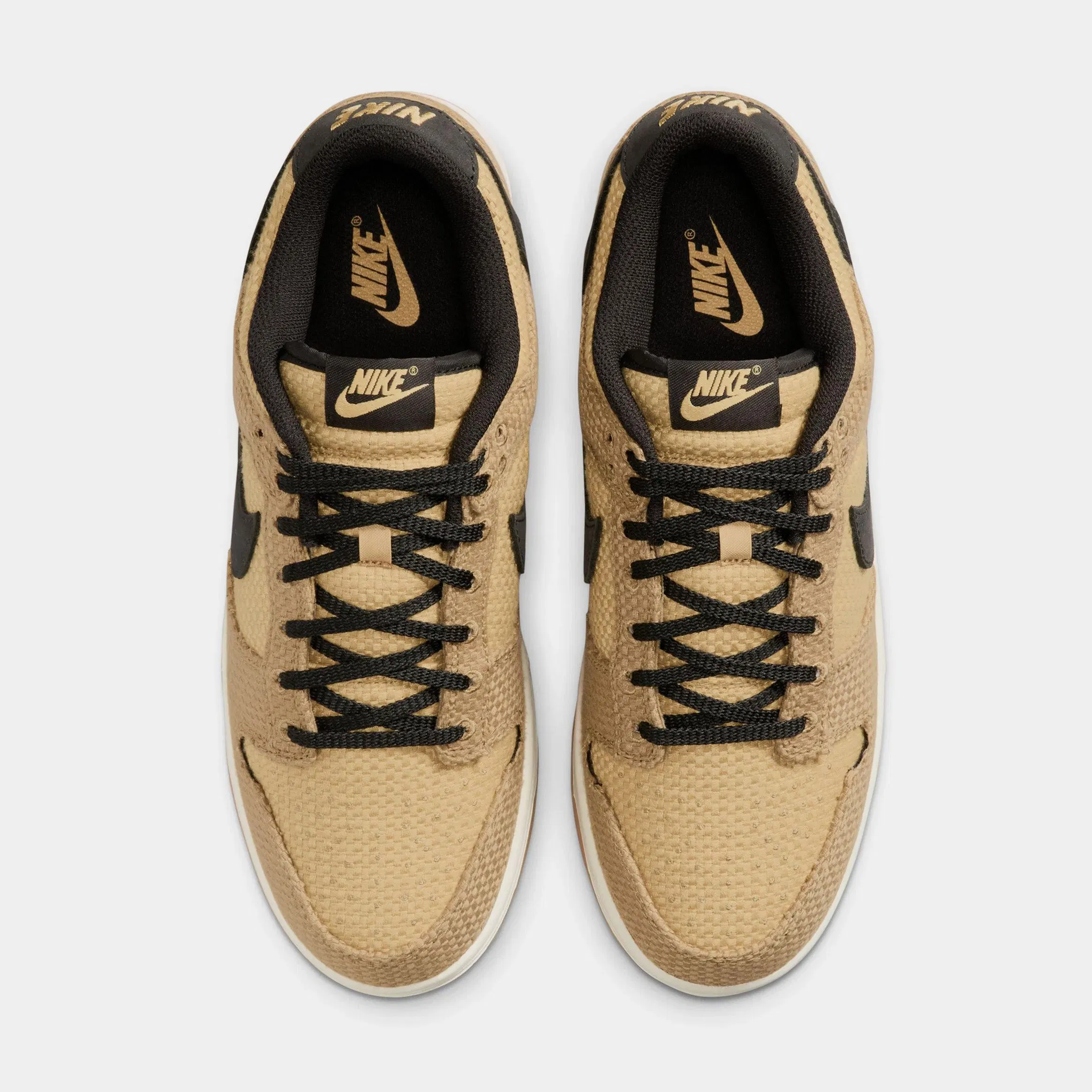 Nike Dunk Low Retro SE Mens Lifestyle Shoes (Filbert/Black Twine/Coconut Milk)