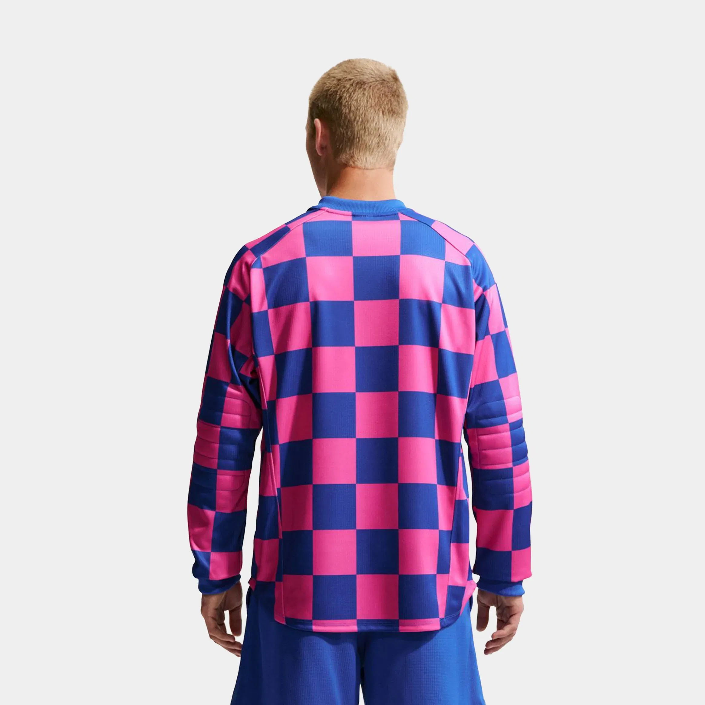 Nike Sportswear Club Goalie Mens Jersey (Game Royal/Pinksicle/Hydrogen Blue)