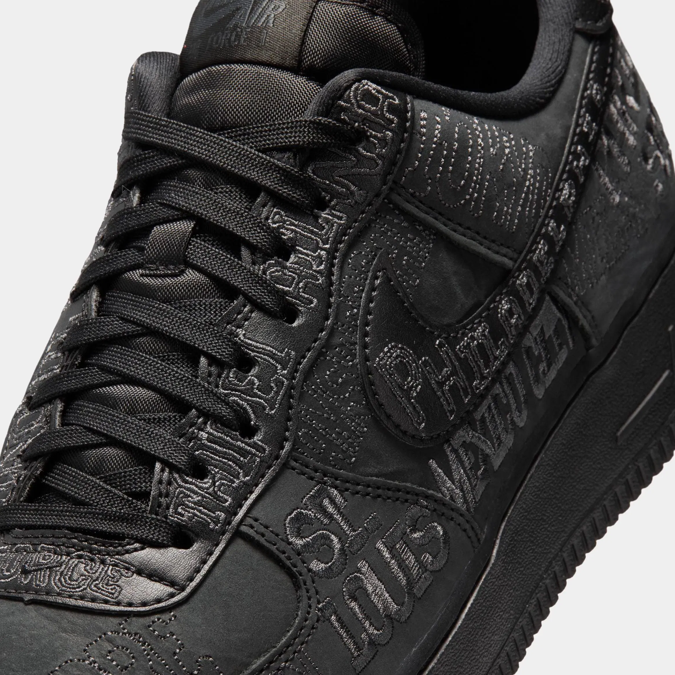 Nike Air Force 1 '07 LV8 Mens Lifestyle Shoes (Black/Black/Anthracite)