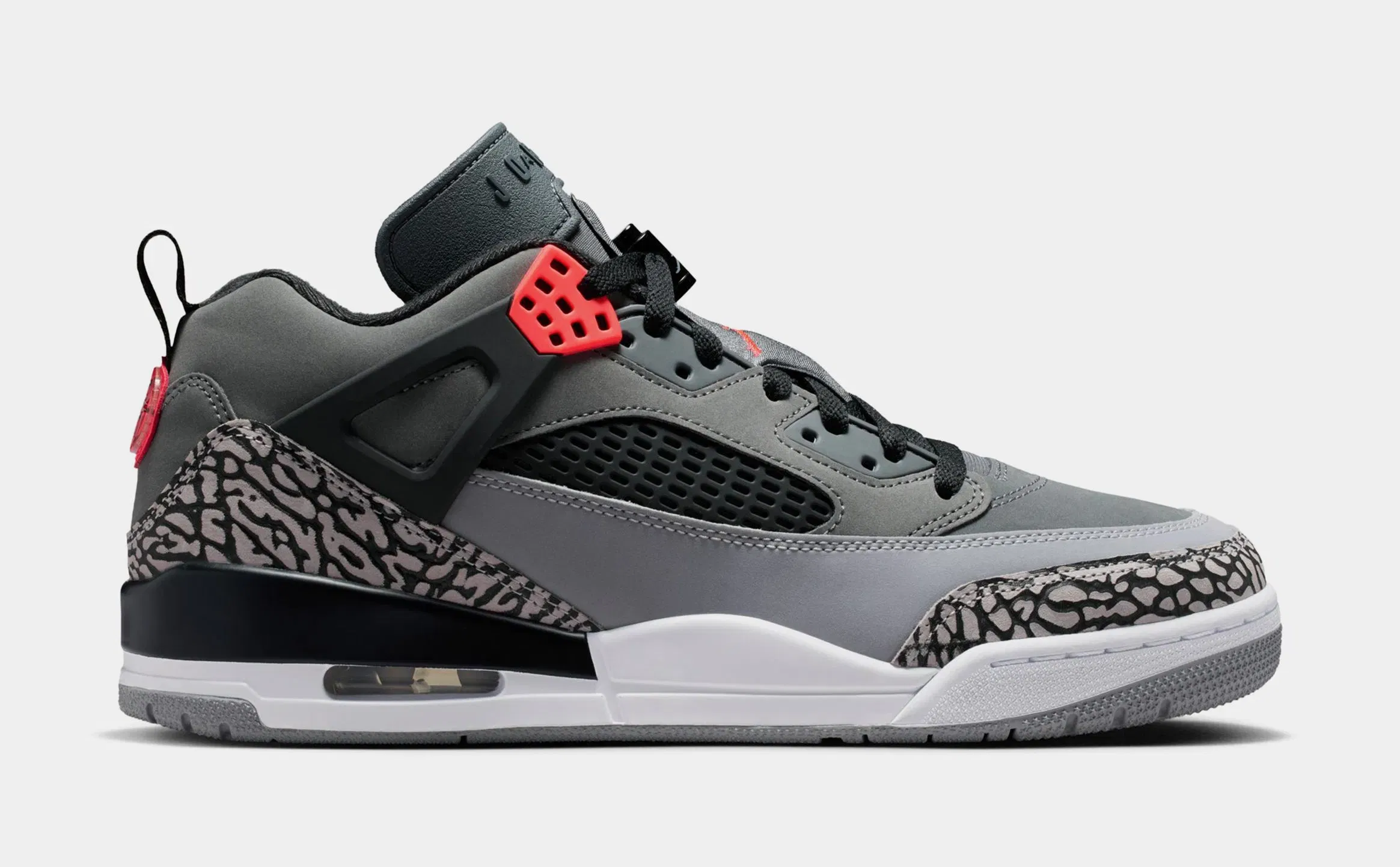 Air Jordan Spizike Low Infrared Mens Basketball Shoes (Dark Grey/Infrared/Black)
