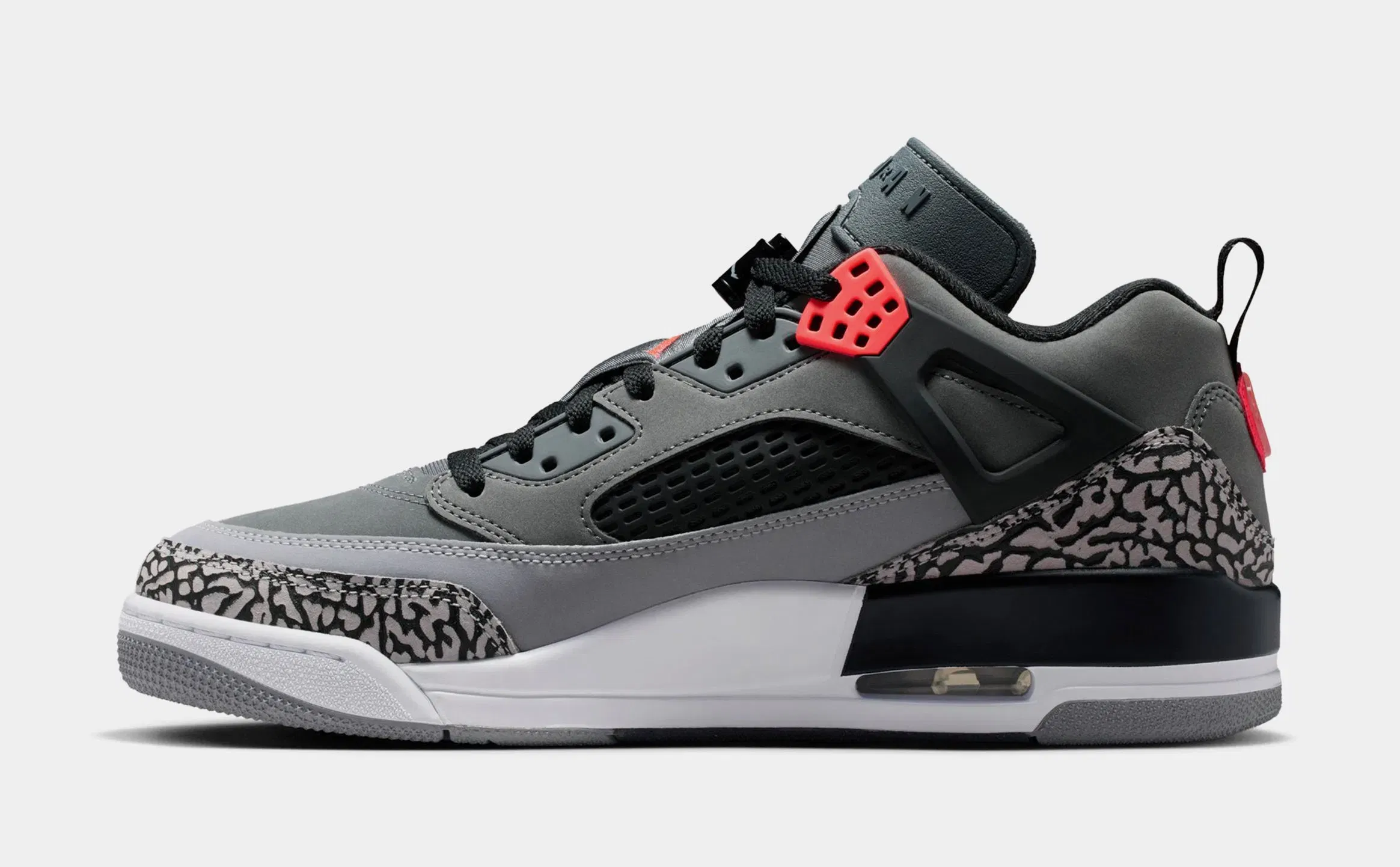 Air Jordan Spizike Low Infrared Mens Basketball Shoes (Dark Grey/Infrared/Black)